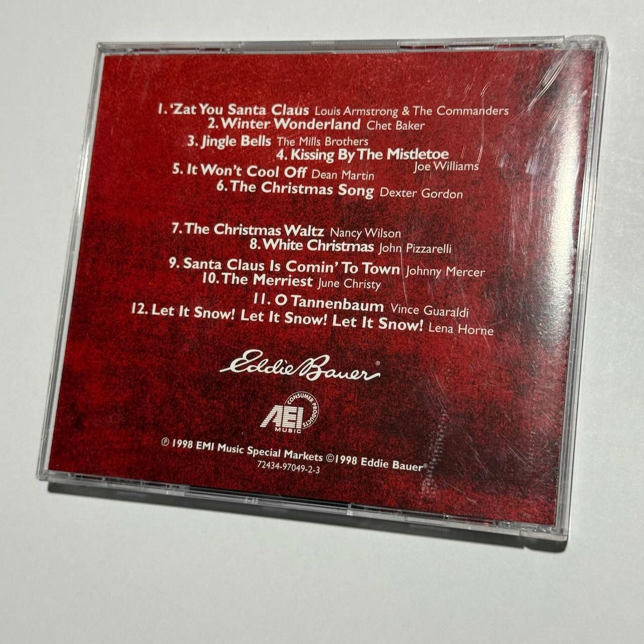 Eddie Bauer Eddie Bauer Christmas Cheer CD RARE 1998 In-Store Album Size ONE SIZE - 3 Thumbnail