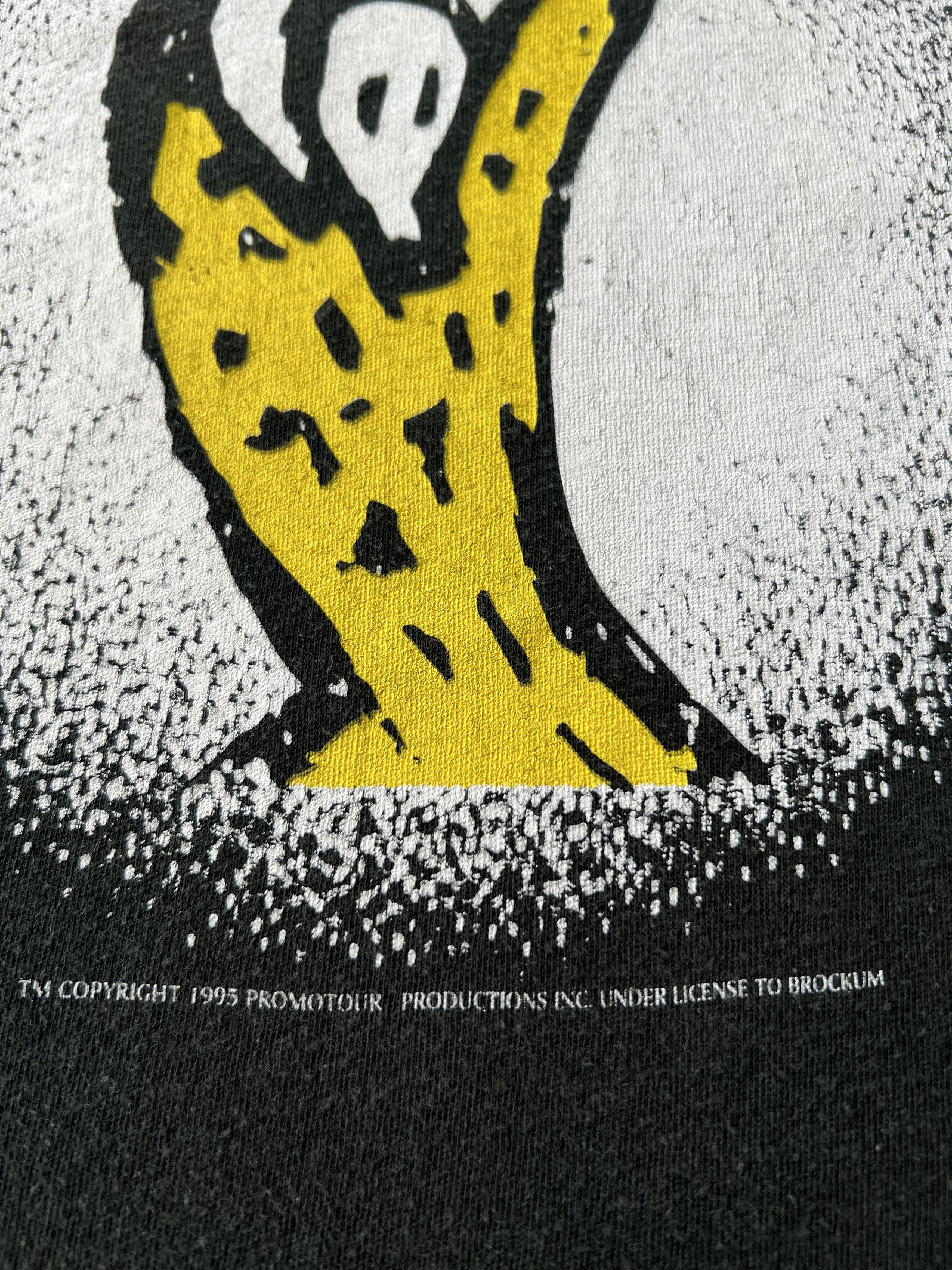 Band Tees Vintage 1995 The Rolling Stones Voodoo Lounge Black T-shirt Size US XL / EU 56 / 4 - 9 Thumbnail