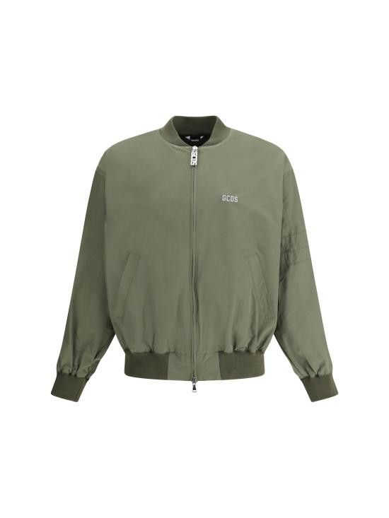 GCDS GCDS Men Jacket B1CM0904TL6 88 GREEN Size US S / EU 44-46 / 1 - 1 Thumbnail