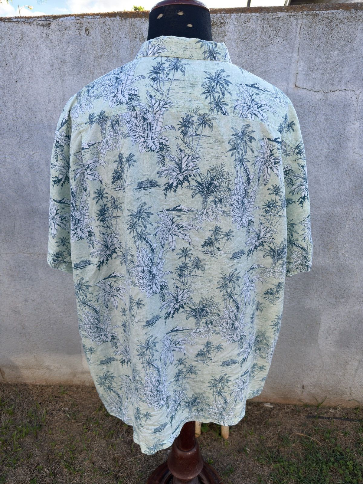 Tommy Bahama PreOwned Tommy Bahama Hawaiian Print Green Men's 3XL Size US XXL / EU 58 / 5 - 2 Thumbnail
