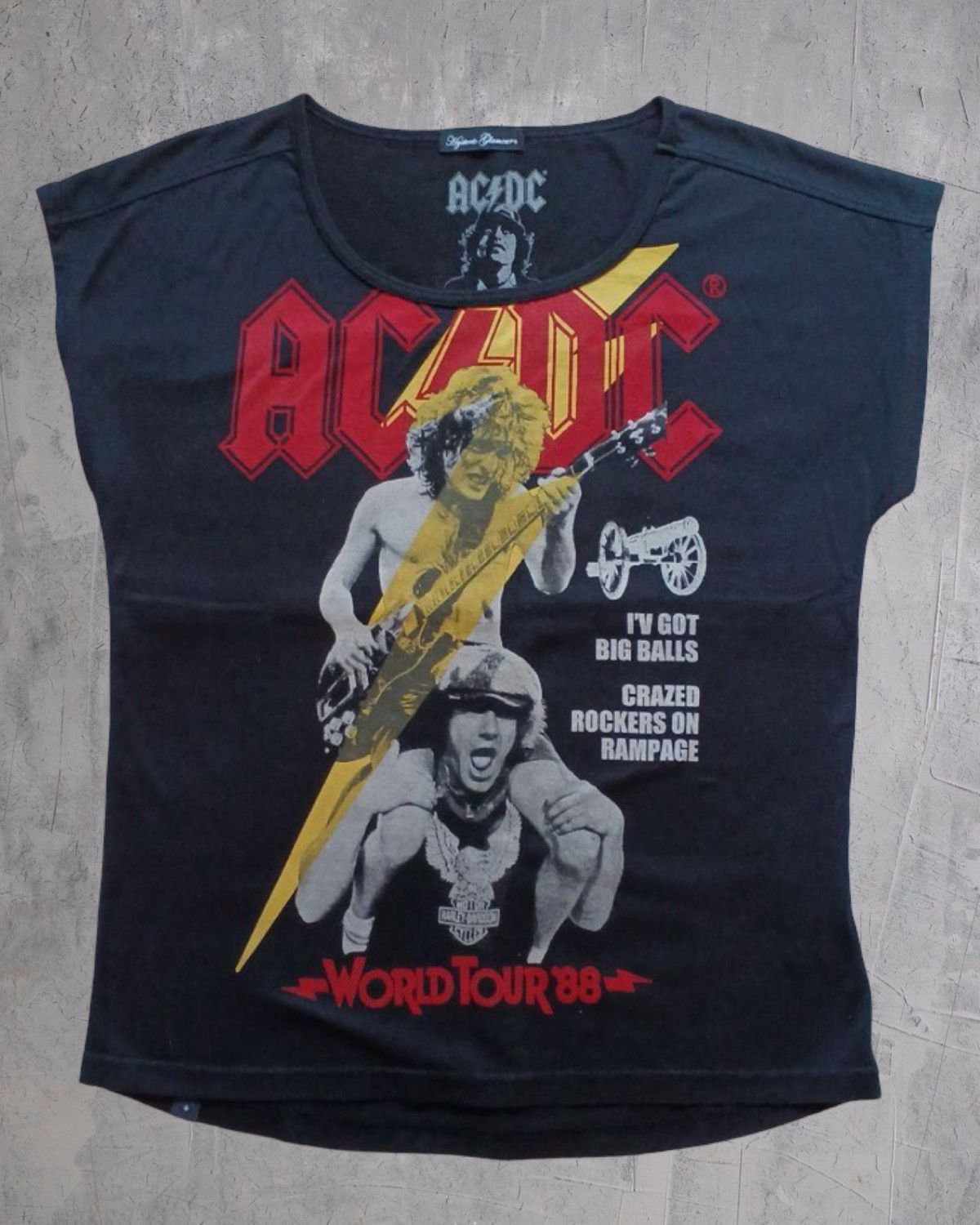 Hysteric Glamour × Japanese Brand × Vintage Hysteric Glamour “AC/DC” T-shirt Size US M / EU 48-50 / 2 - 1 Thumbnail