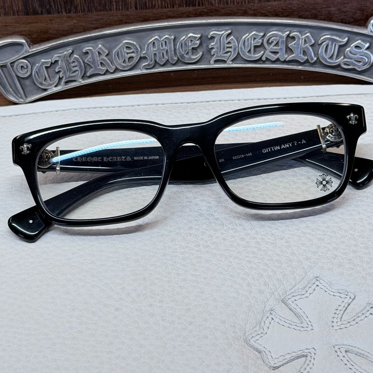 Chrome Hearts Chrome Hearts GITTIN ANY? -A Glasses Size ONE SIZE - 1 Thumbnail