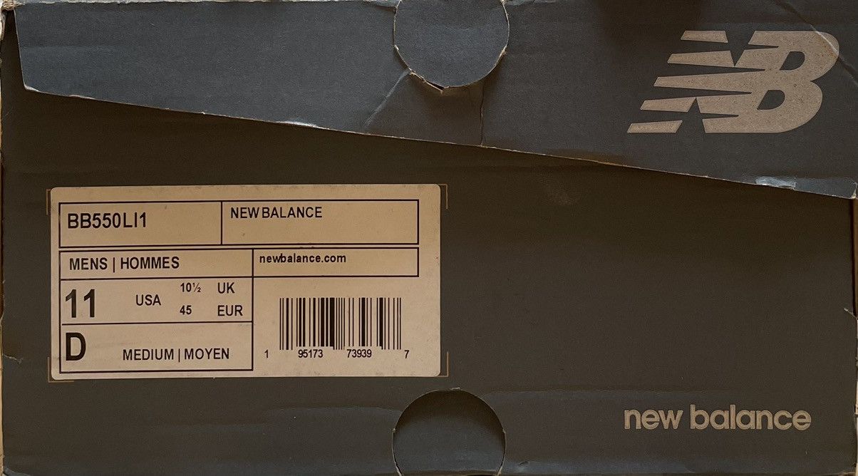 New Balance New Balance 550 Size US 11 / EU 44 - 6 Thumbnail