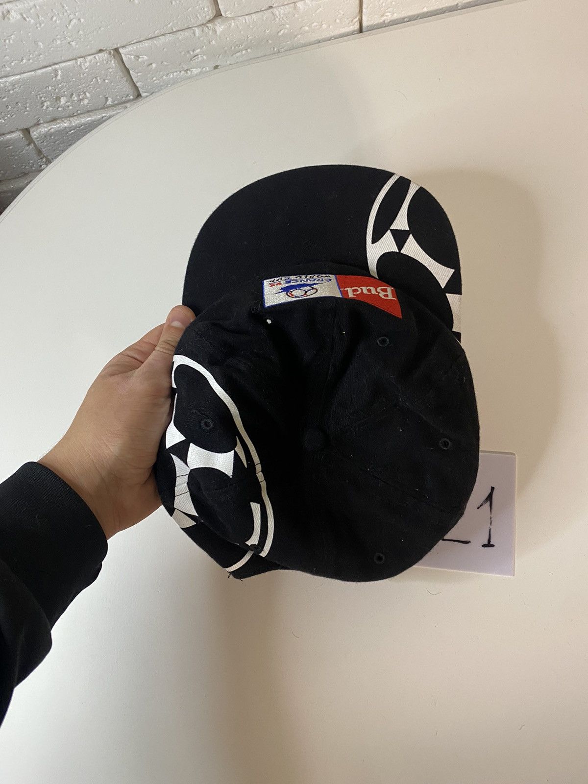 Vintage France 98 World Cup cap hat Size ONE SIZE - 5 Thumbnail