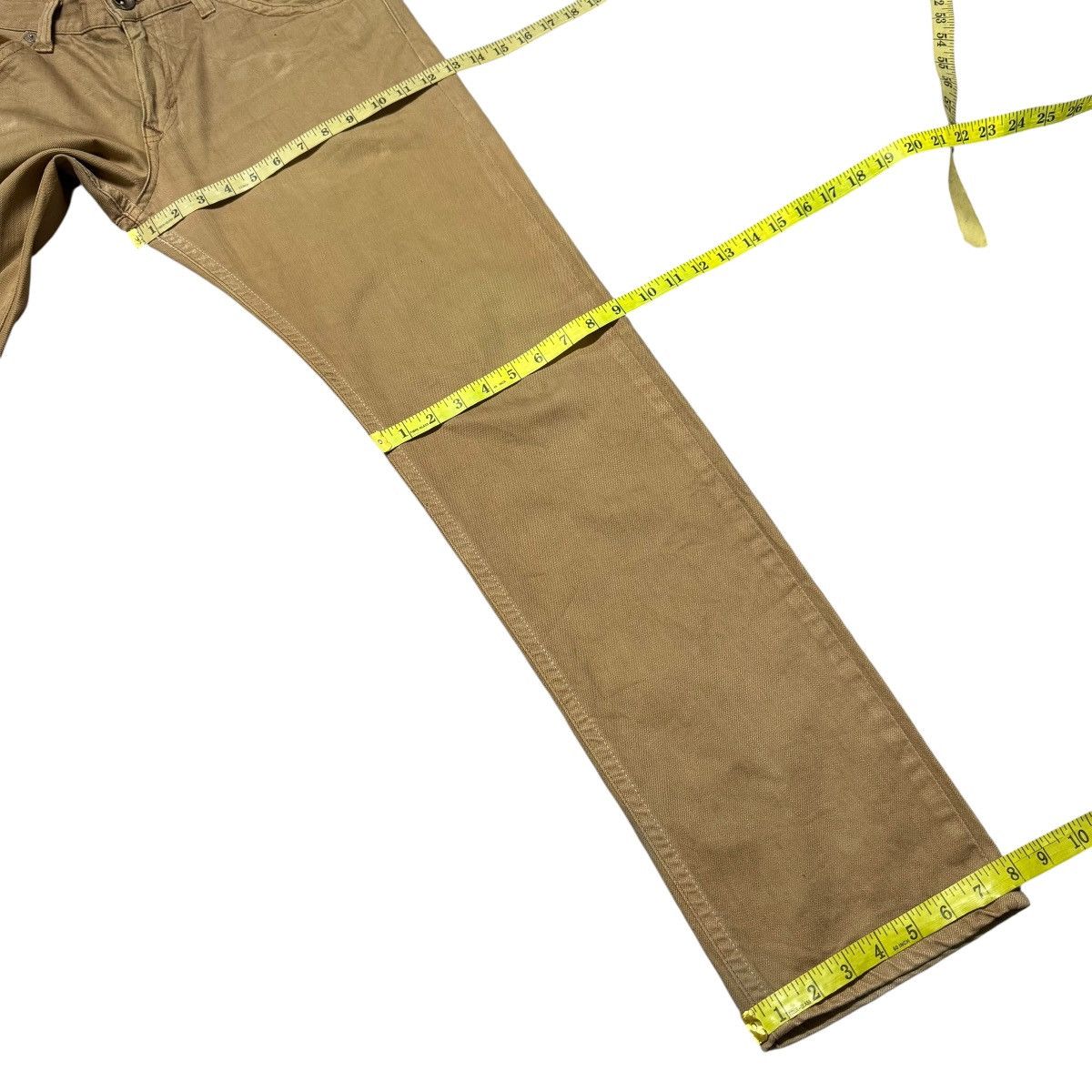 Edwin Vintage Edwin XVS403 Leather Pocket Brown Denim Jeans Size US 34 / EU 50 - 19 Thumbnail