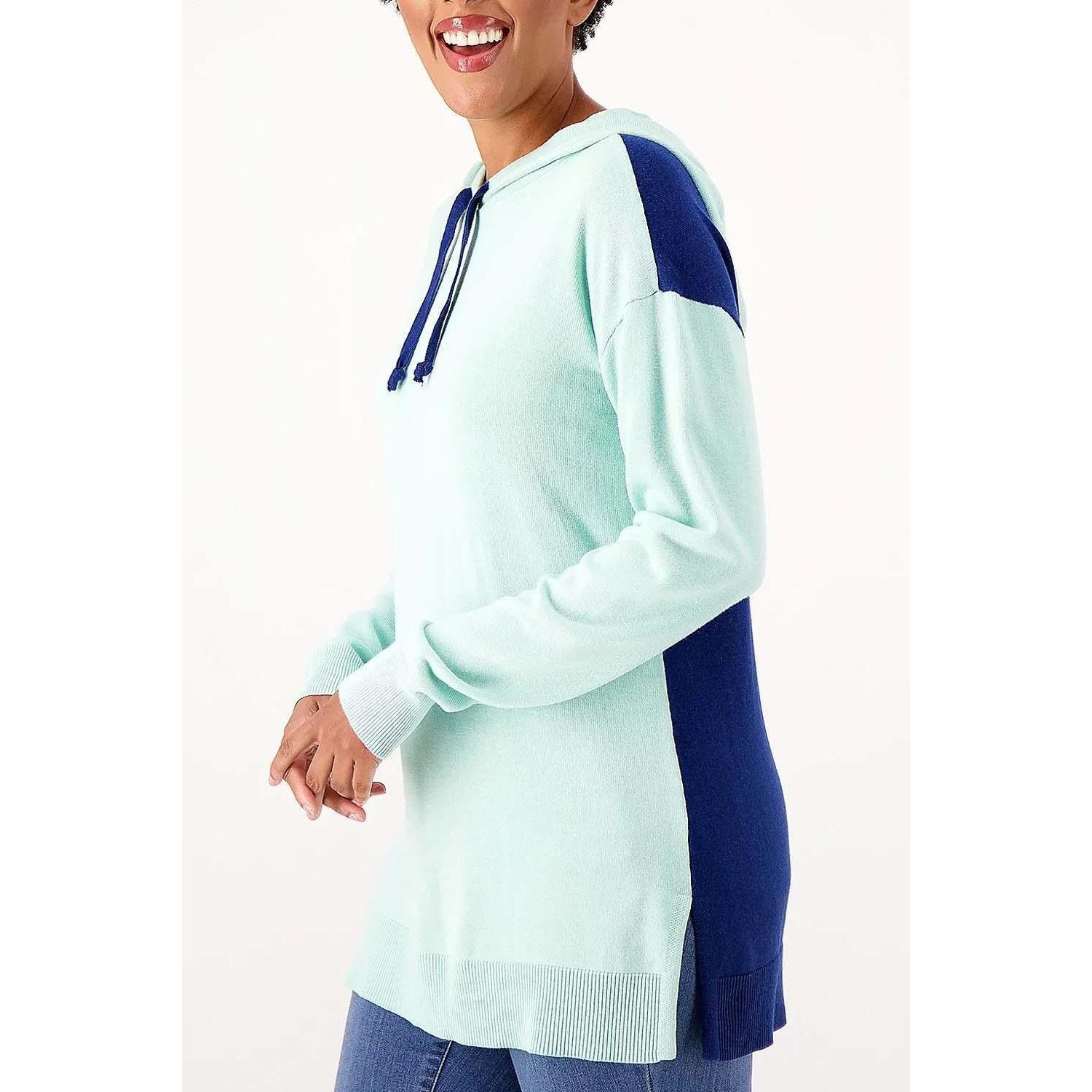 Other Belle by Kim Gravel Two-Toned Hoodie Size X-Small Size XS / US 0-2 / IT 36-38 - 1 Thumbnail