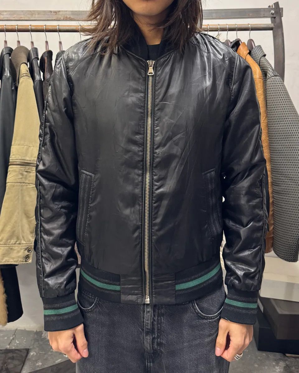 Dolce & Gabbana AW2007 Dolce & Gabbana Black Nylon Bomber Jacket Size US M / EU 48-50 / 2 - 13 Thumbnail