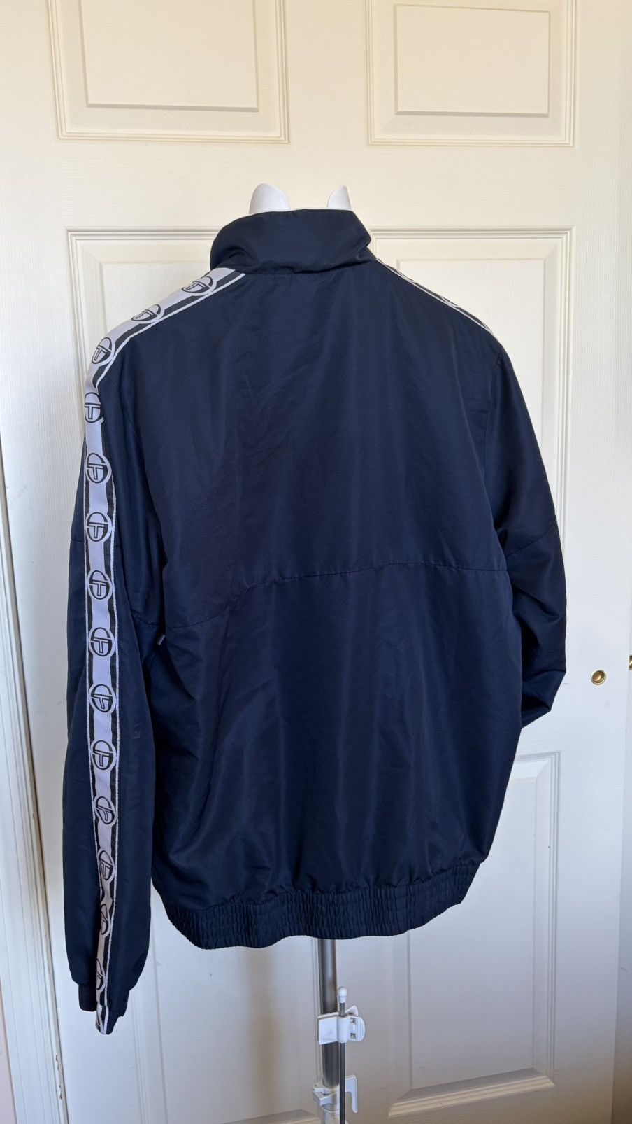 Sergio Tacchini Sergio Tacchini Vintage Track Suit Set Jacket L Pants S Navy Size US 32 / EU 48 - 4 Thumbnail