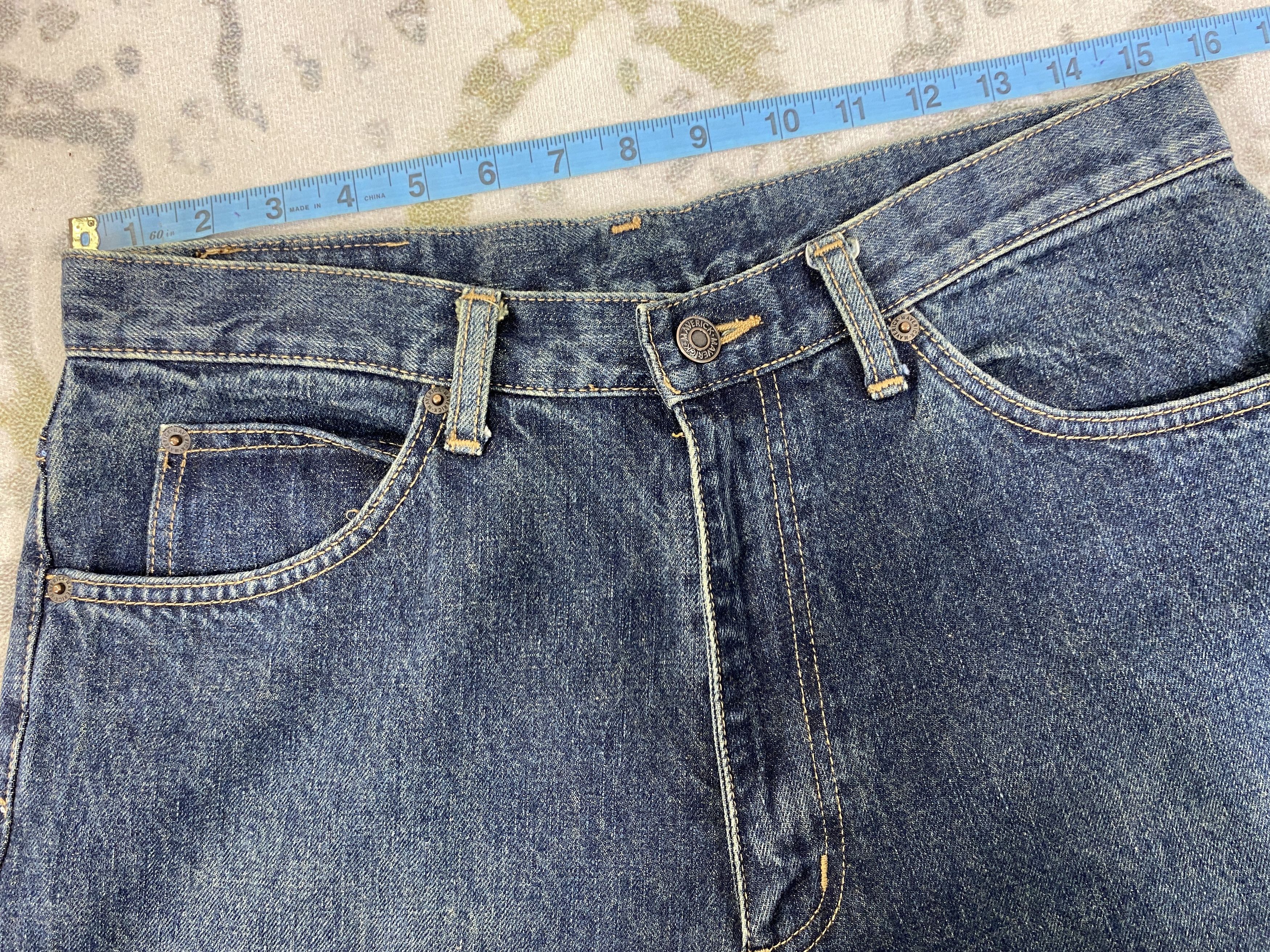Japanese Brand Vintage Maverick Japanese Brand Denim 31x32 -JN018 Size US 31 - 4 Thumbnail