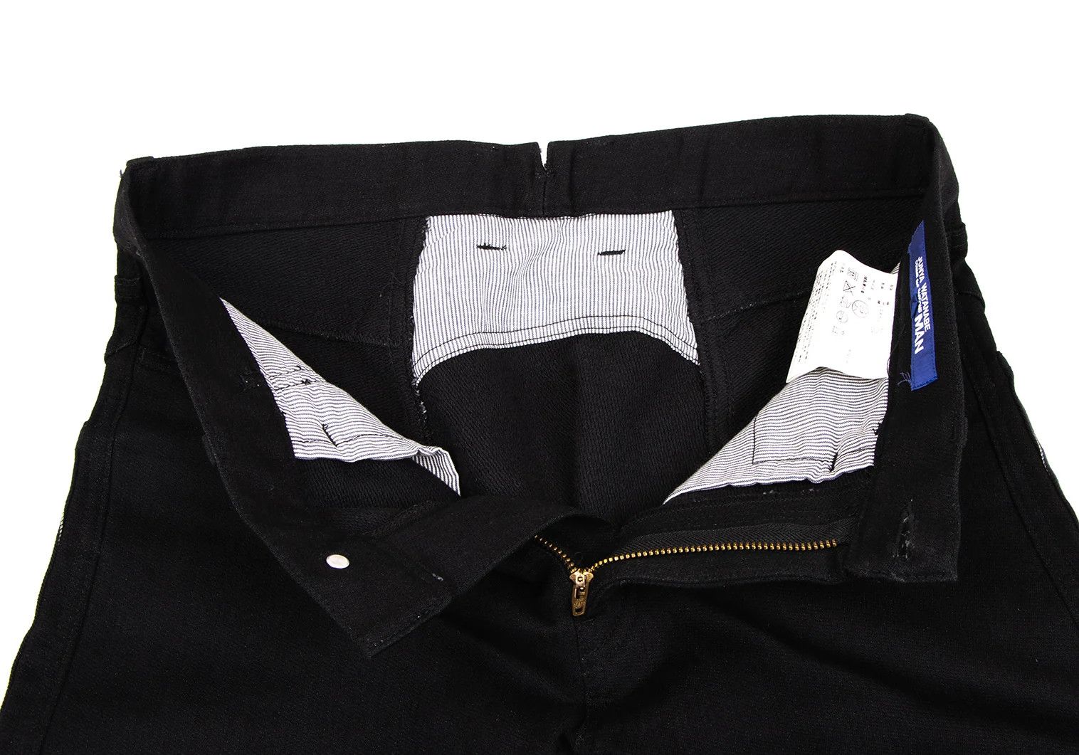 Junya Watanabe Striped Pocket Cinch Back Altered Pants in Black Size S Size US 30 / EU 46 - 7 Thumbnail