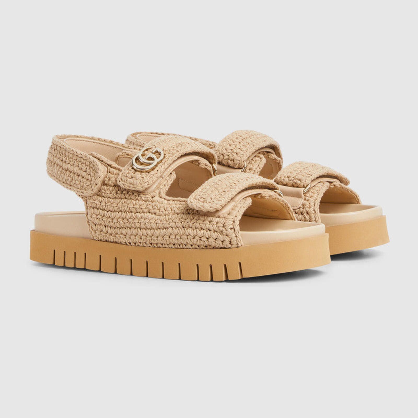 Gucci Gucci Double G Sandals Size ONE SIZE - 2 Thumbnail