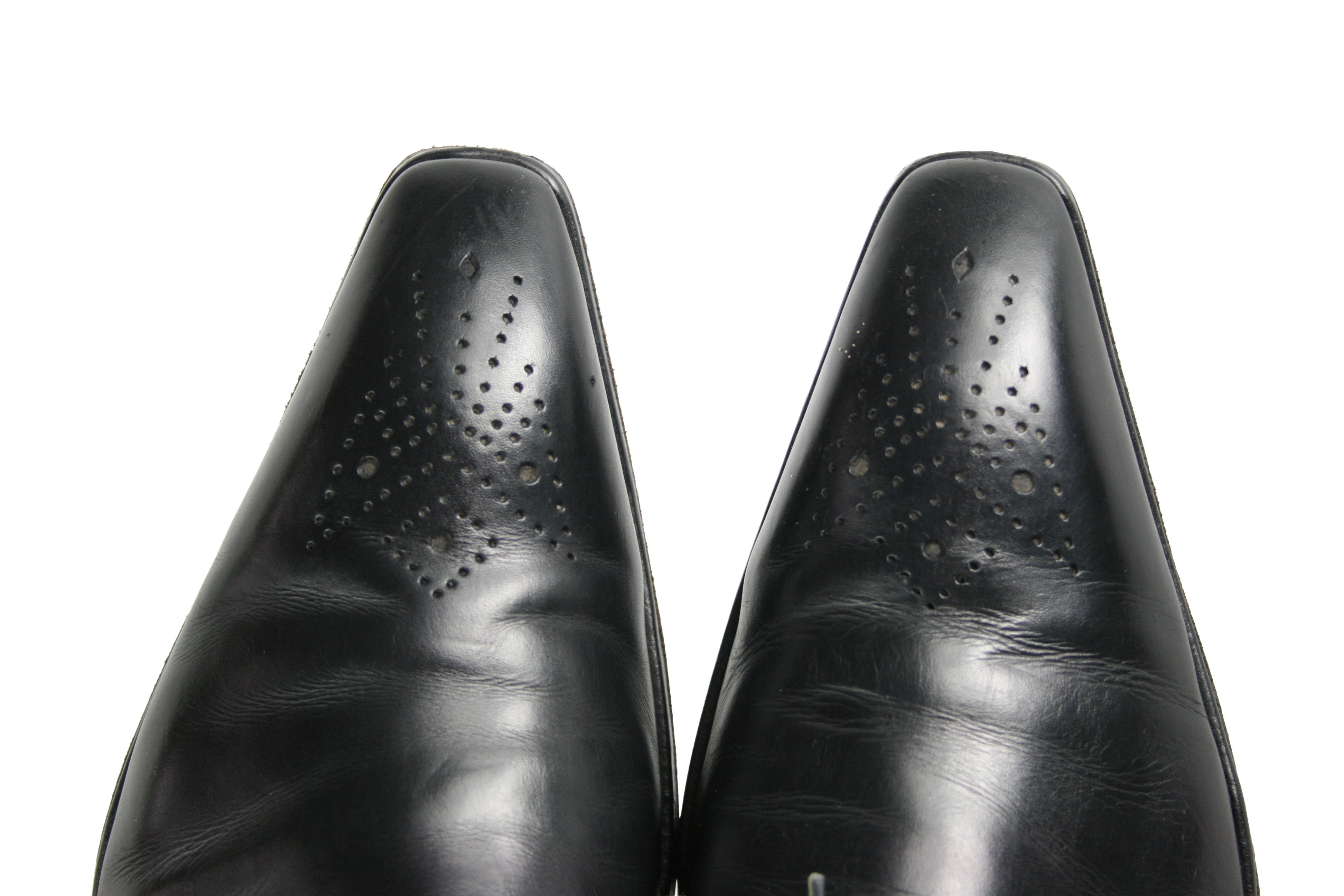 Jo Ghost 00S Y2K Avant Garde Pony Hair Derby Shoes Vintage Size US 10 / EU 43 - 7 Thumbnail
