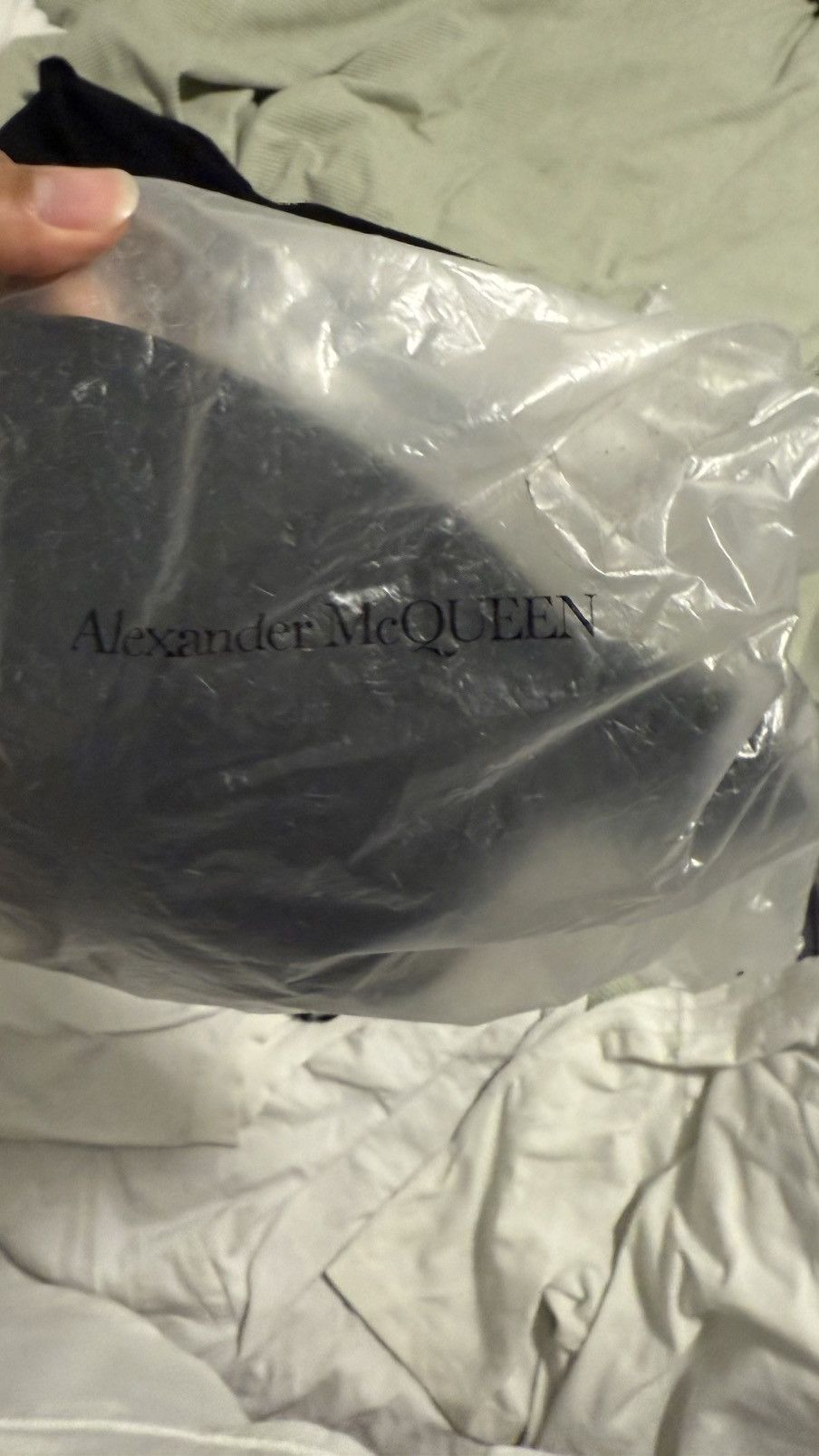 Alexander McQueen Black Graffiti Hat Size ONE SIZE - 8 Thumbnail