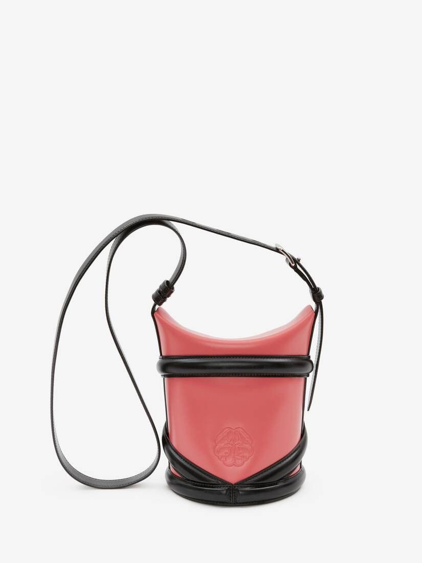 Alexander McQueen o1w1db10925 Size: OS/The Slash Clutch in Pink/Black Size ONE SIZE - 3 Thumbnail