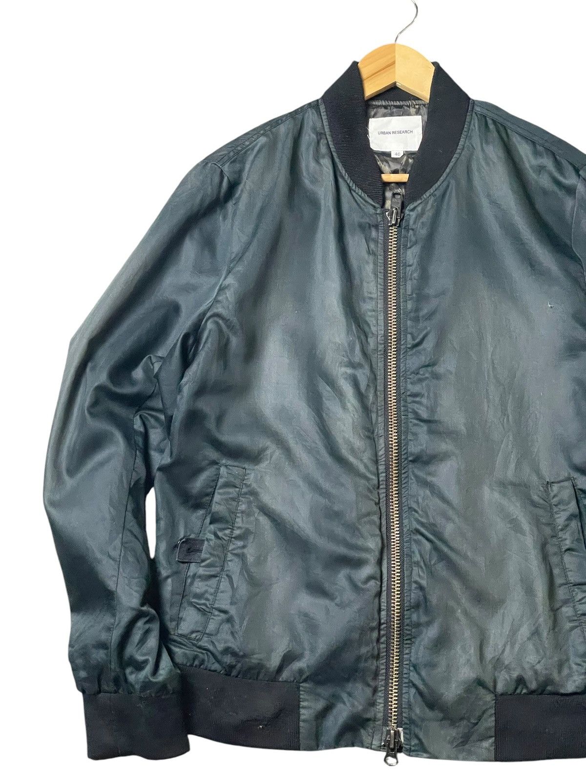 URBAN RESEARCH DOORS × Vintage URBAN RESEARCH Nylon Bomber Jacket (98) Size US XXS / EU 40 - 4 Thumbnail