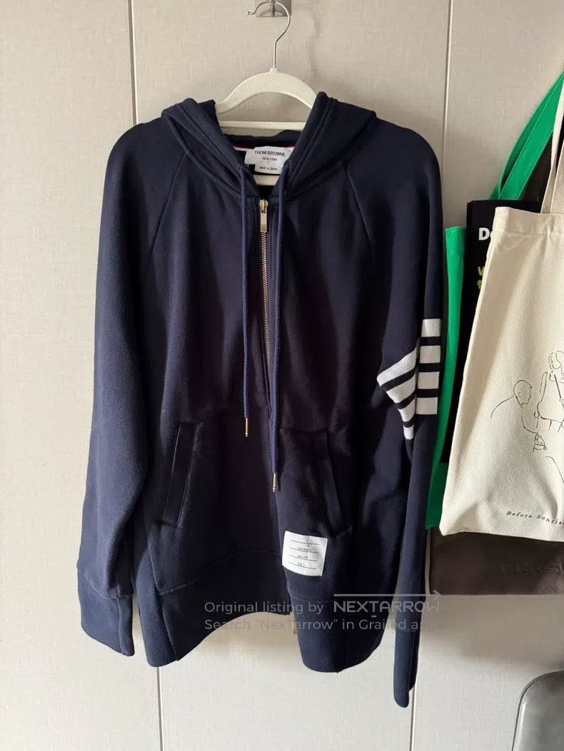 Thom Browne Thom Browne Dark blue coat Size US XXL / EU 58 / 5 - 1 Thumbnail