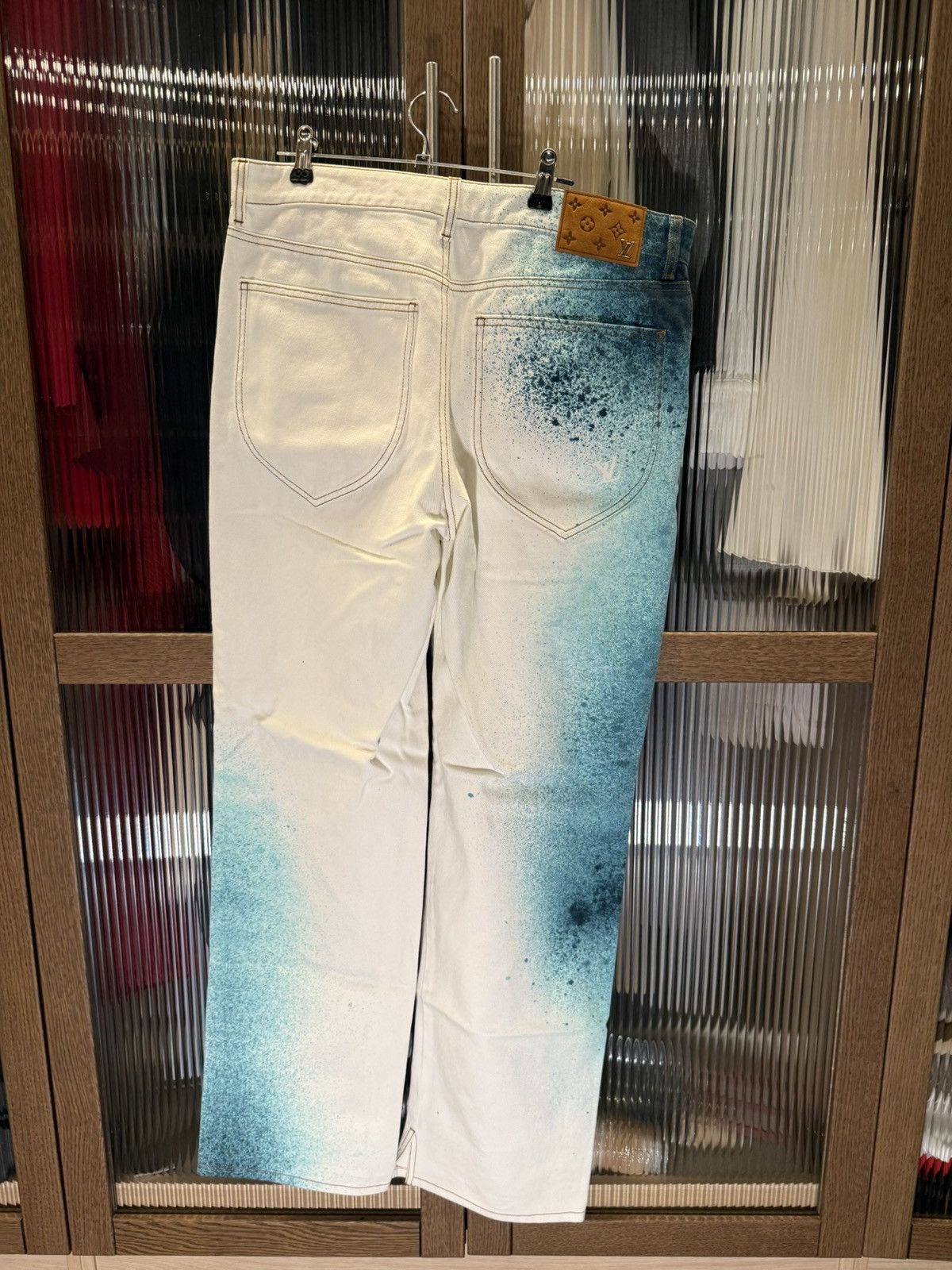 Louis Vuitton Louis Vuitton x Virgil Abloh spray pants size 32 Size US 32 / EU 48 - 2 Thumbnail