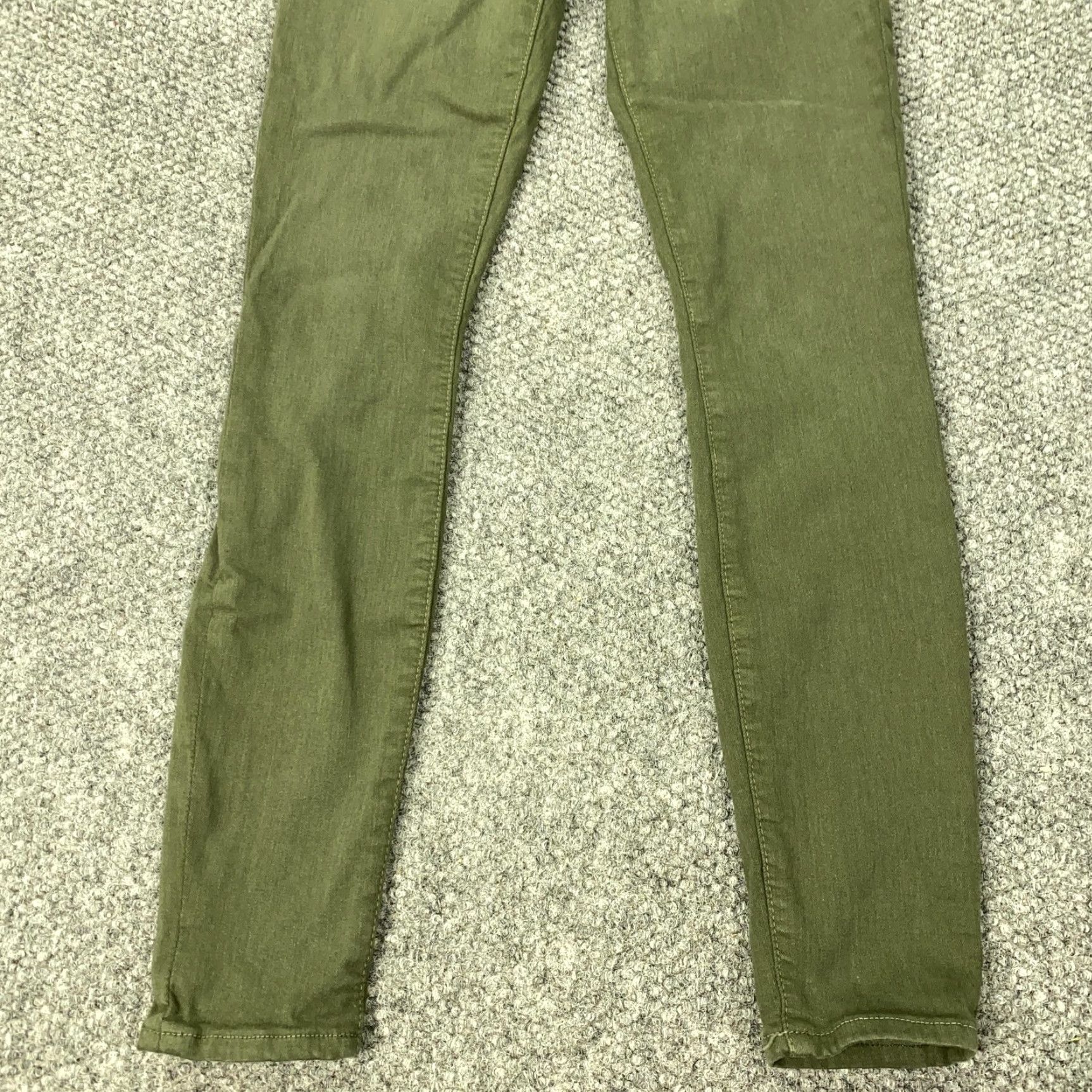 7 For All Mankind VINTAGE? Wait original not vintage. So no. Title: 7 For All Mankind Skinny Jeans Womens 23 Olive Green Mid Rise Stretch Twill Size 40" / US 18 - 3 Thumbnail