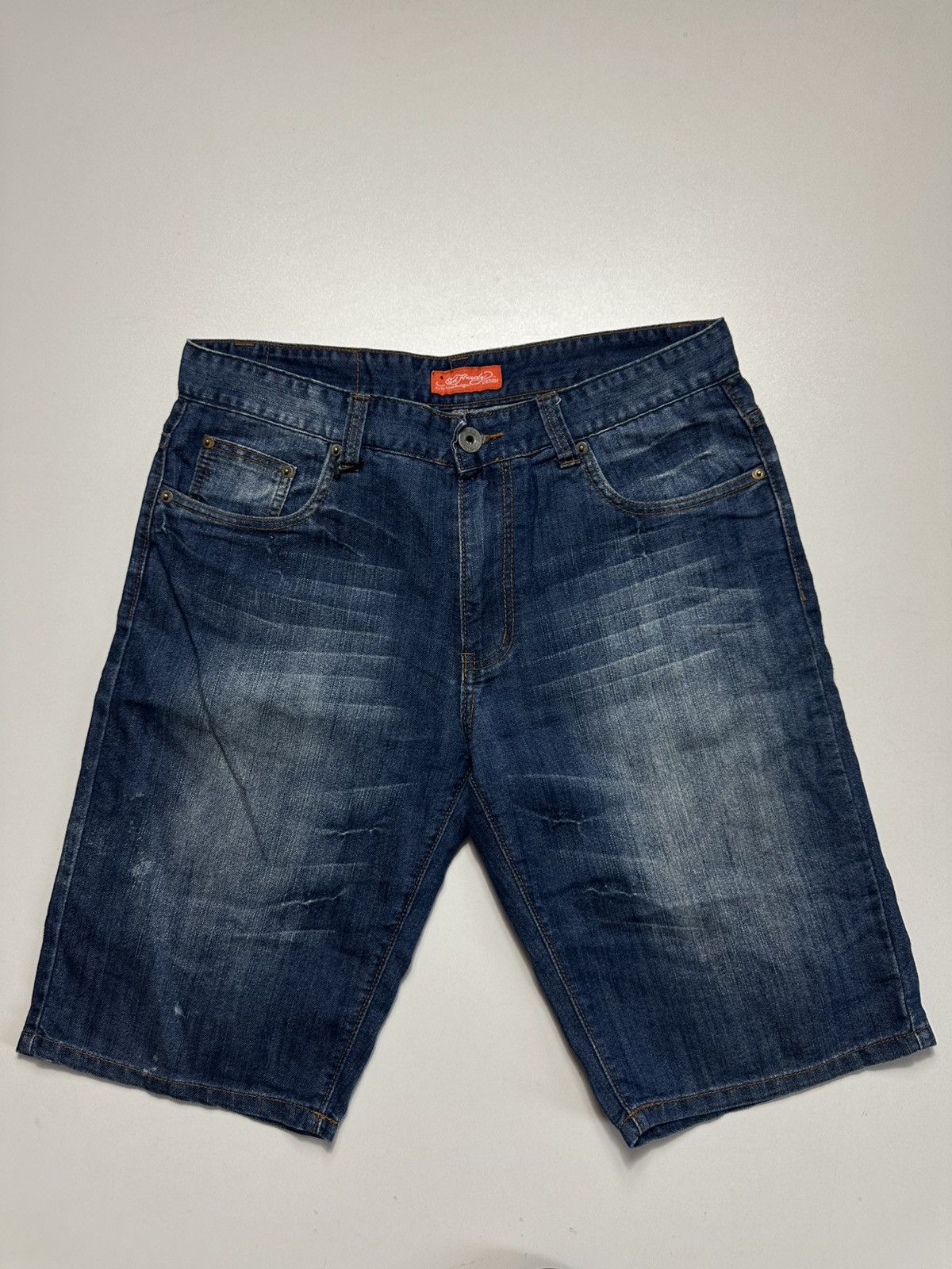 Ed Hardy Vintage Ed Hardy Jorts Size US 34 / EU 50 - 4 Thumbnail