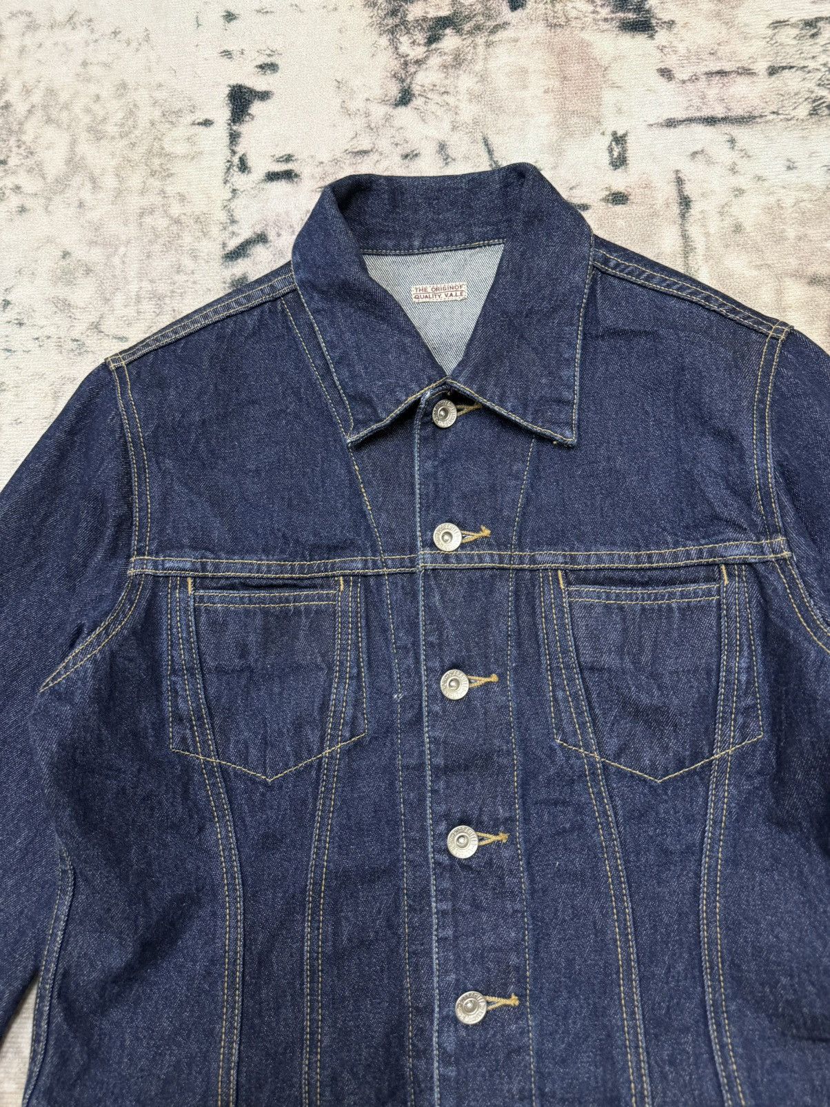 Japanese Brand The Origin Of Quality V.A.L.E. Denim Jacket Size S / US 4 / IT 40 - 4 Thumbnail