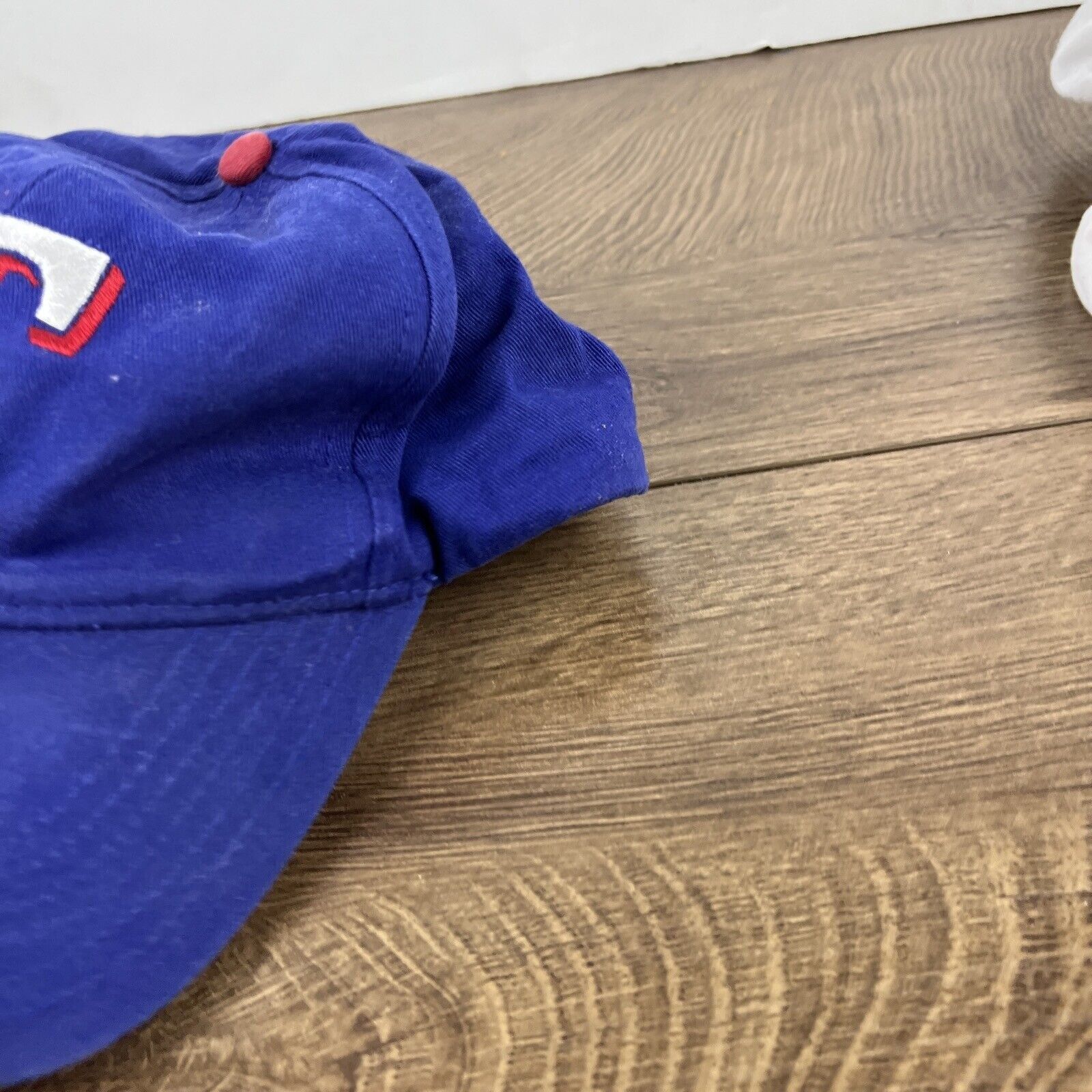 Other Texas Rangers Cap Hat Blue Texas Rangers Hat Adjustable Blue Size ONE SIZE - 7 Thumbnail