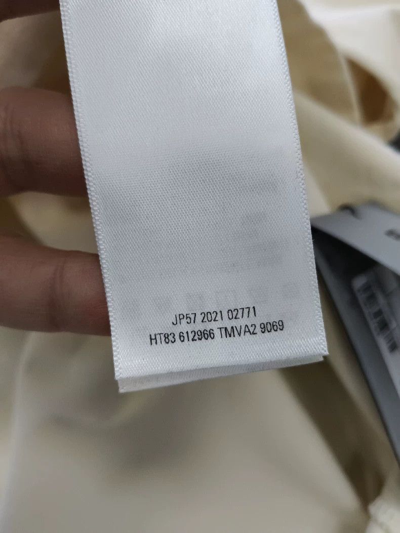 Balenciaga Balenciaga Printed logo short sleeve beige Size US XXS / EU 40 - 5 Thumbnail
