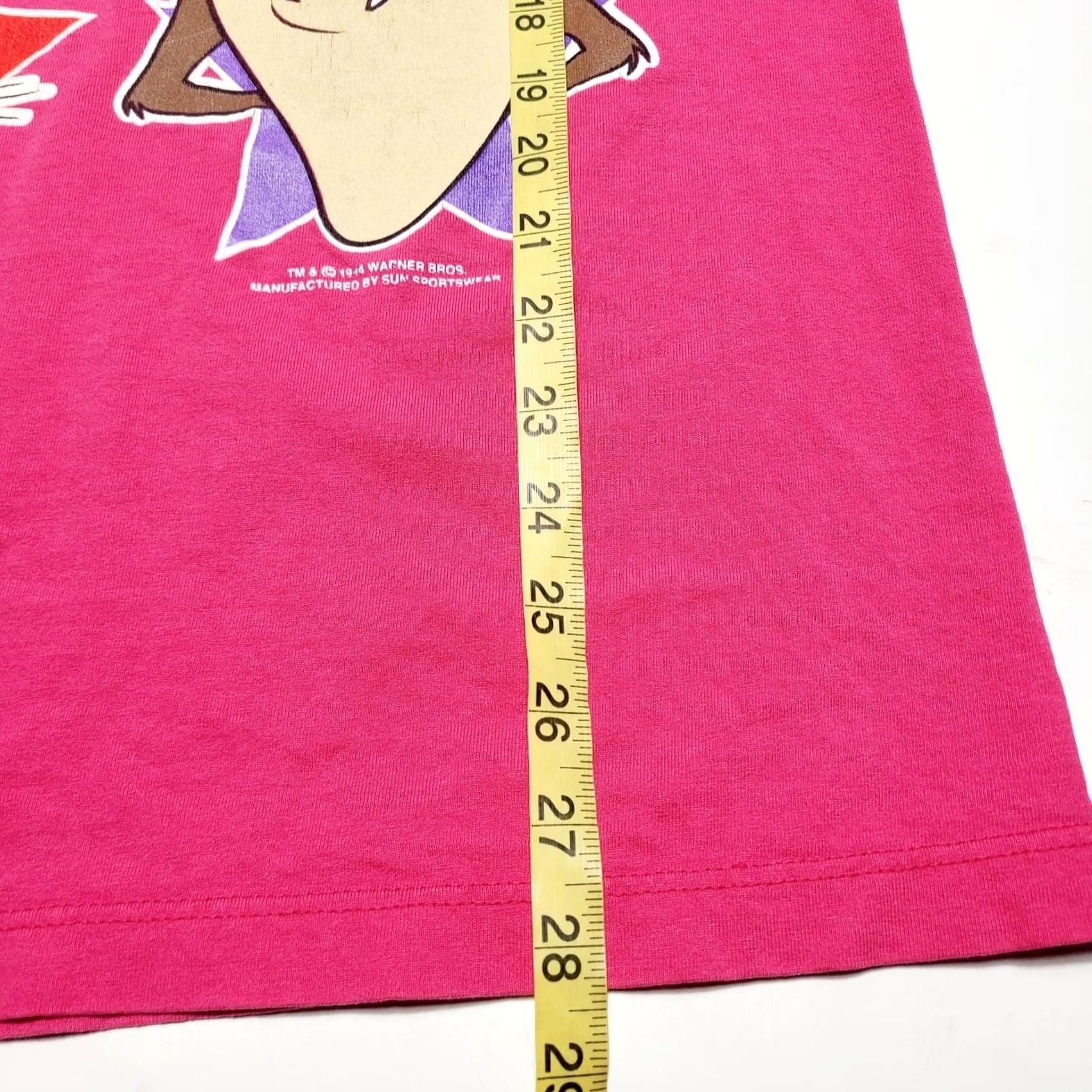 Vintage VINTAGE 1994 LOONEY TUNES Characters T-Shirt Sun Women's 2XL Taz Size XXL / US 16-18 / IT 52-54 - 8 Thumbnail