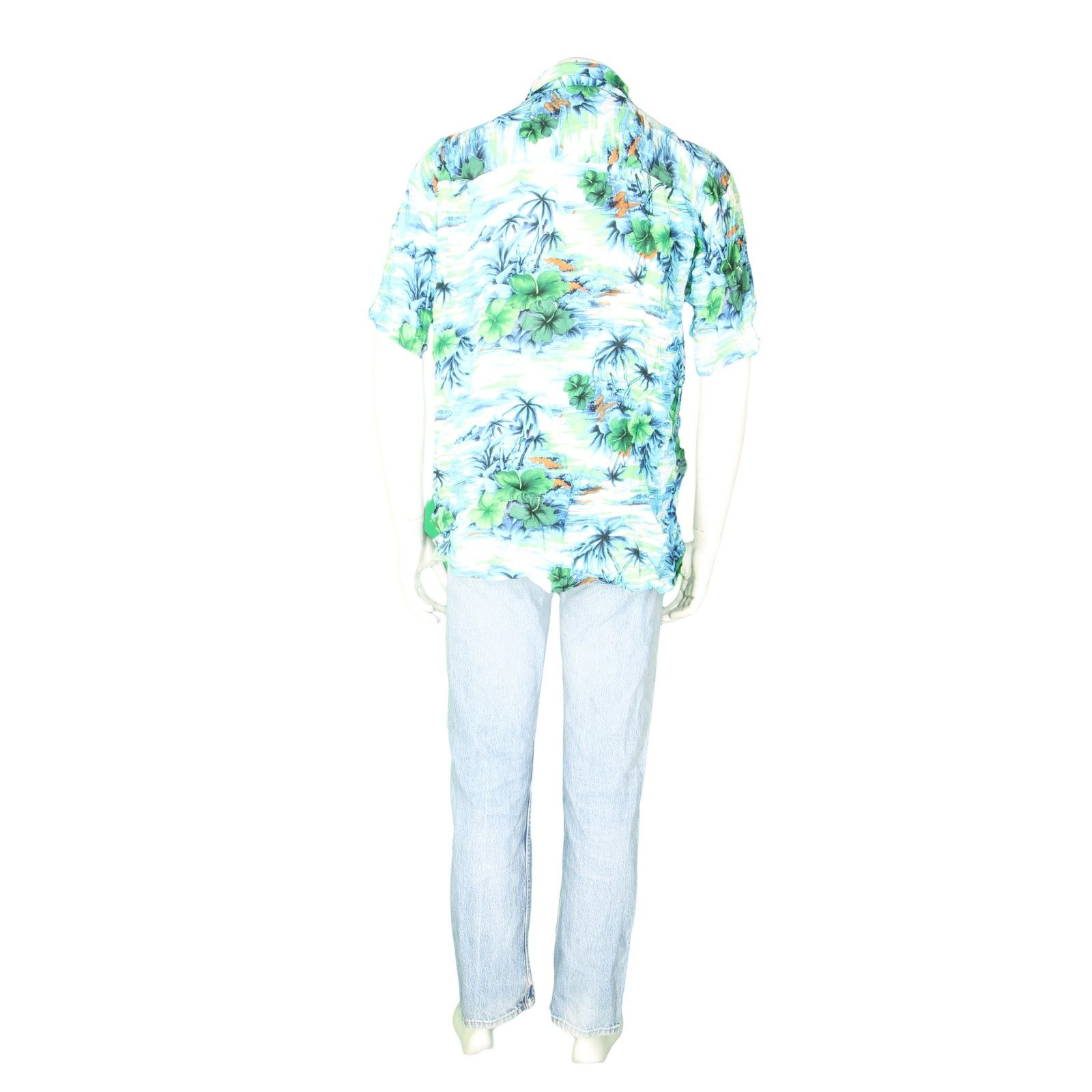 Other Kennington Floral Orchid Hawaiian Aloha Tropical Shirt L Size US L / EU 52-54 / 3 - 2 Thumbnail