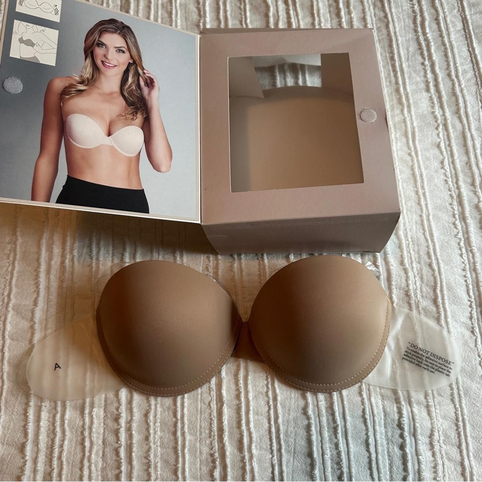Other Go Bare Ultimate Boost A Cup Adhesive Backless Bra Nude NIB Size ONE SIZE - 2 Thumbnail