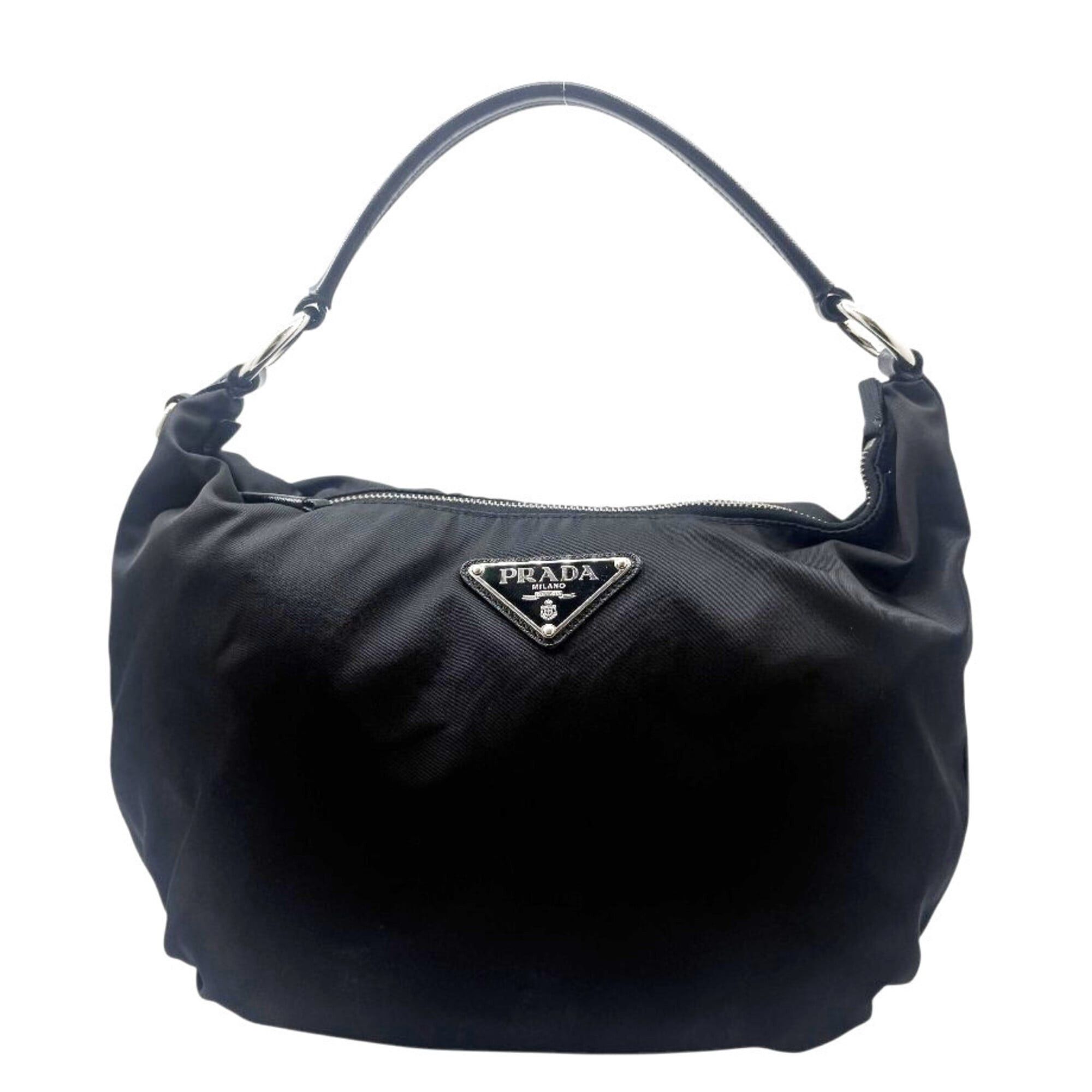 Prada Prada Nylon Black BR3332 Handbag for Women and Men Size ONE SIZE - 1 Thumbnail