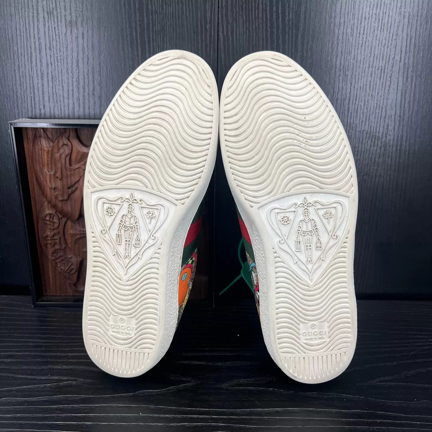Gucci Gucci Ace x Disney Brown Sneaker 42.5 (US8.5) Size US 9.5 / EU 42-43 - 6 Thumbnail