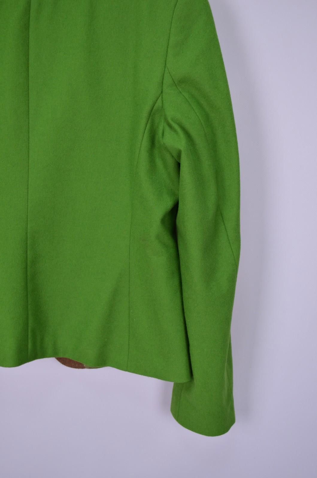 Designer H. Moser Austria Salzburg Blazer Womens US6 38 Green Jacket Size S / US 4 / IT 40 - 8 Thumbnail