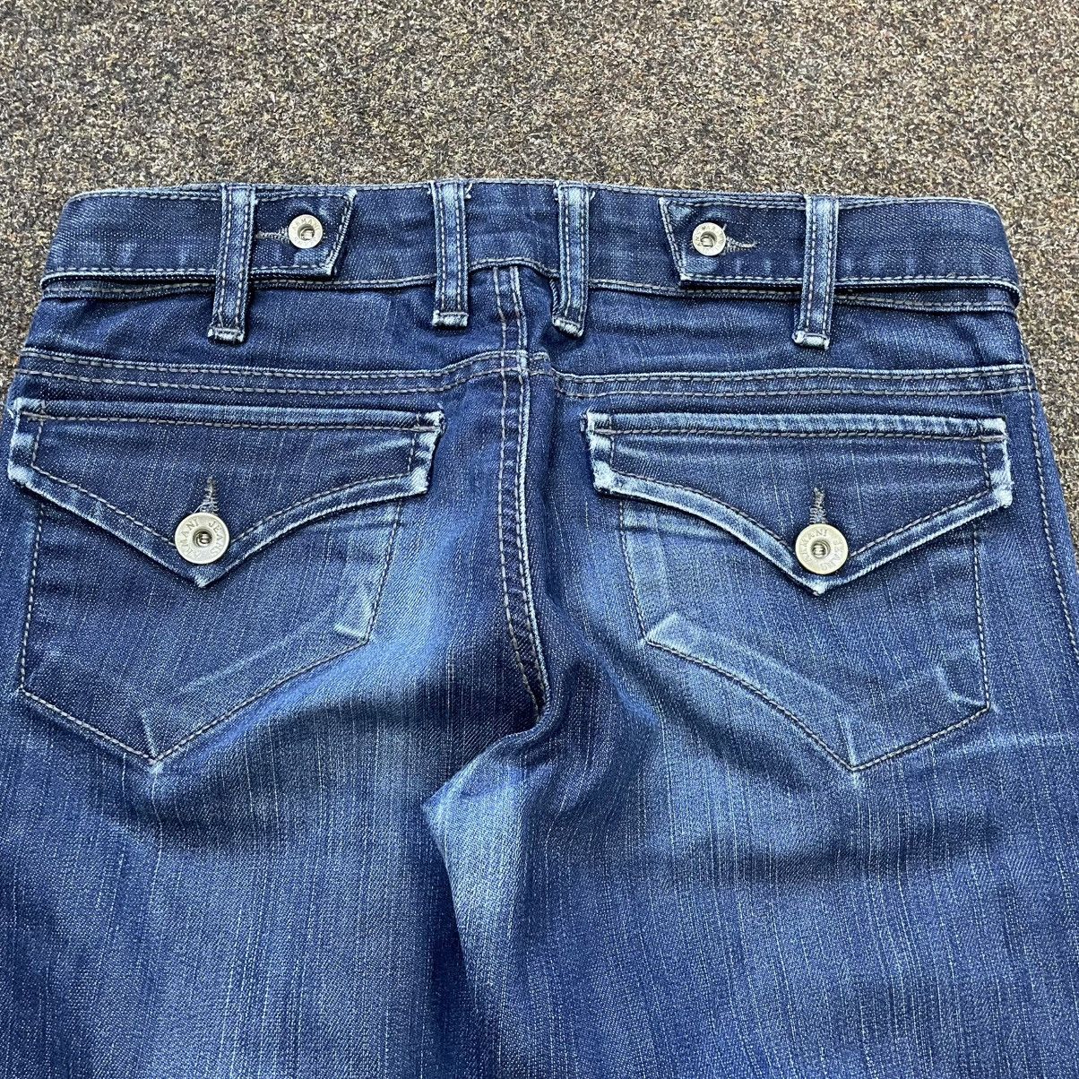 Vintage Vintage Y2K Sun Faded Baggy Wide Leg Jeans Skate Grunge Logo Size 34" / US 12 / IT 48 - 4 Thumbnail