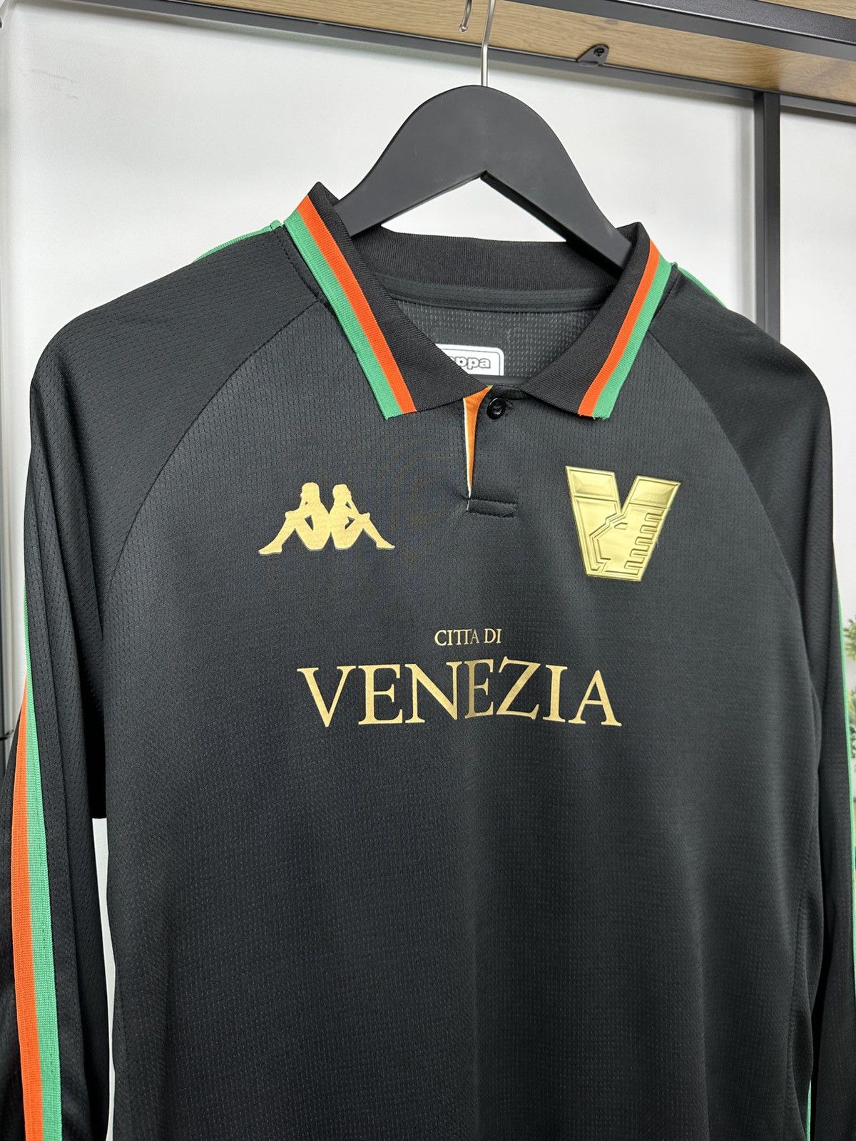 Kappa Venezia FC Home Jersey Bloke Core Long Sleeve Polo Men’s L Size US L / EU 52-54 / 3 - 3 Thumbnail