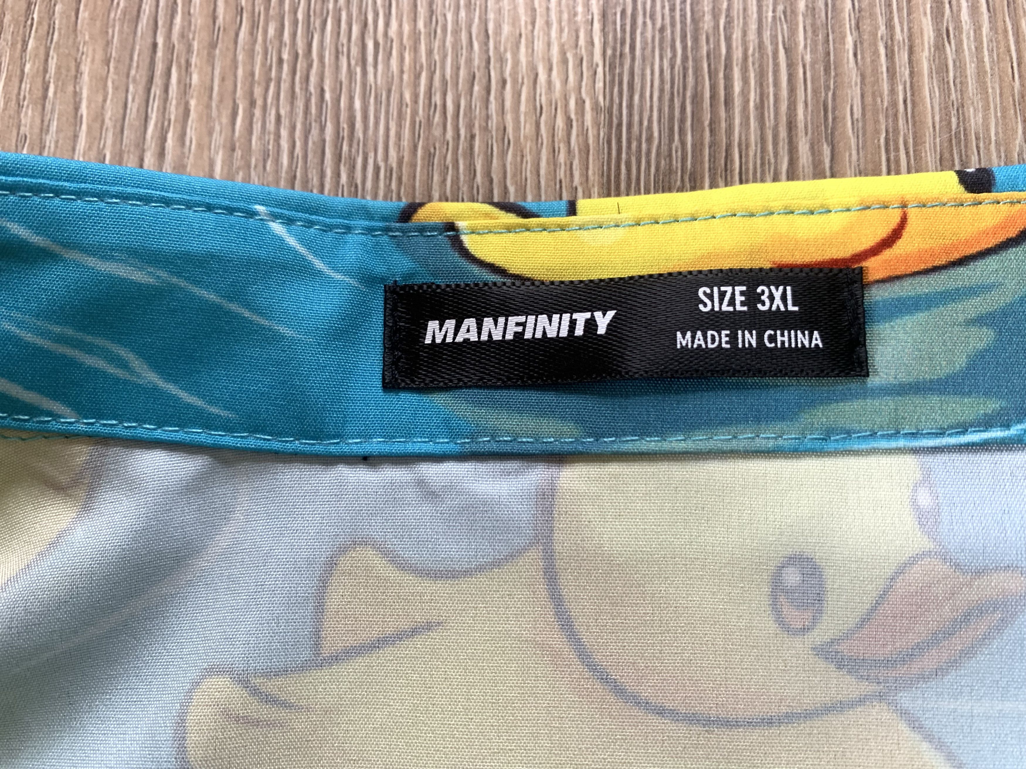 Other Manfinity Men Duck Print Funny Button Short Sleeve Shirt Size US XXL / EU 58 / 5 - 5 Thumbnail