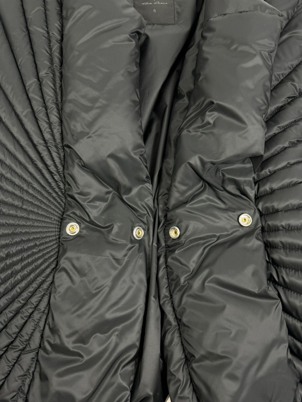 Moncler × Rick Owens RADIANCE PUFFER JACKET Size US XL / EU 56 / 4 - 6 Thumbnail