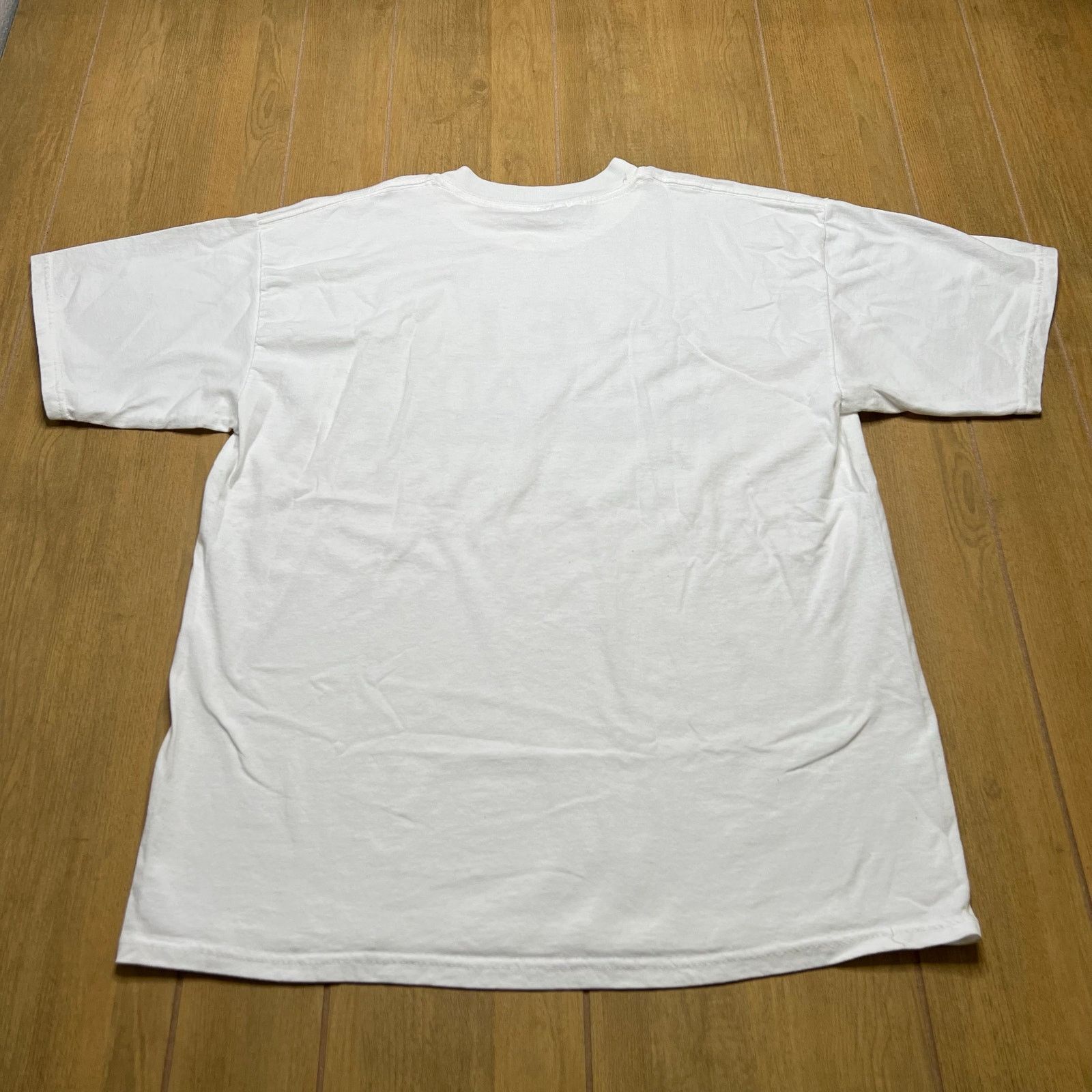 Vintage Vintage 90s white t-shirt Men XL "WELL EDUCATED but broke" Size US XL / EU 56 / 4 - 7 Thumbnail