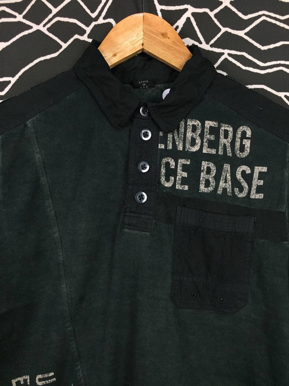 Avirex Vtg Avirex U.S Air Force Tactical Utility Pocket Polo Tee Size US S / EU 44-46 / 1 - 3 Thumbnail