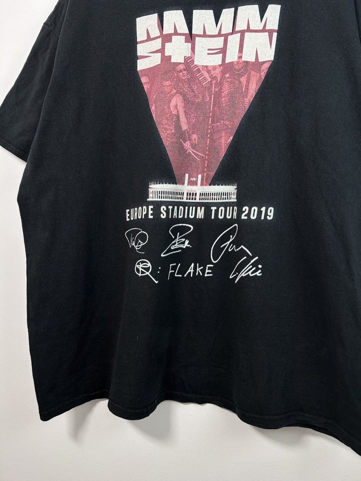 Band Tees Rammstein Europe Stadium Tour 2019 Size US XXL / EU 58 / 5 - 3 Thumbnail
