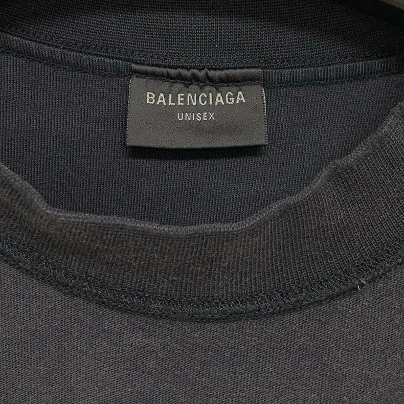 Balenciaga Balenciaga Flock Printed Short Sleeve Size US S / EU 44-46 / 1 - 3 Thumbnail