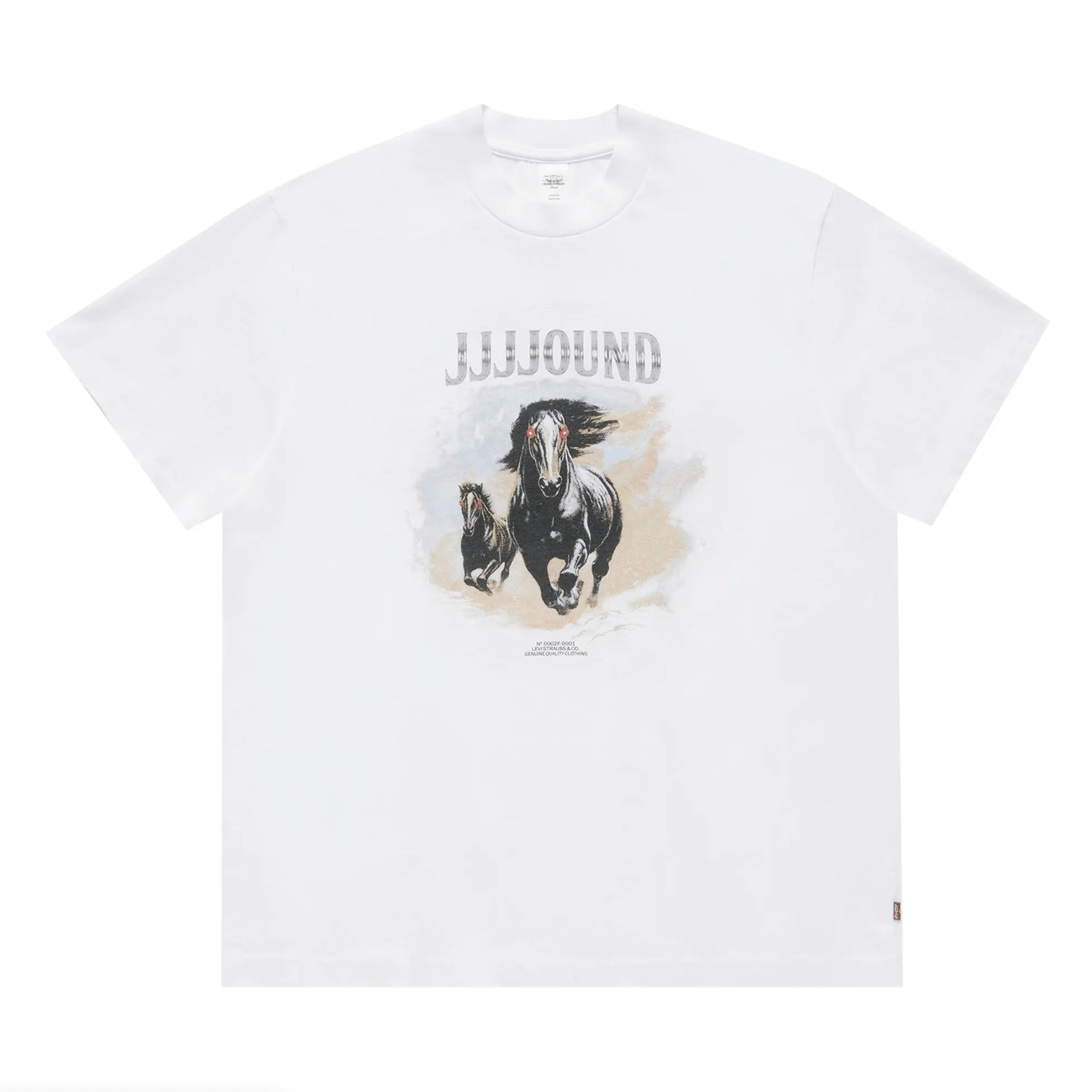 JJJJound Levi's Horse Tee in White
