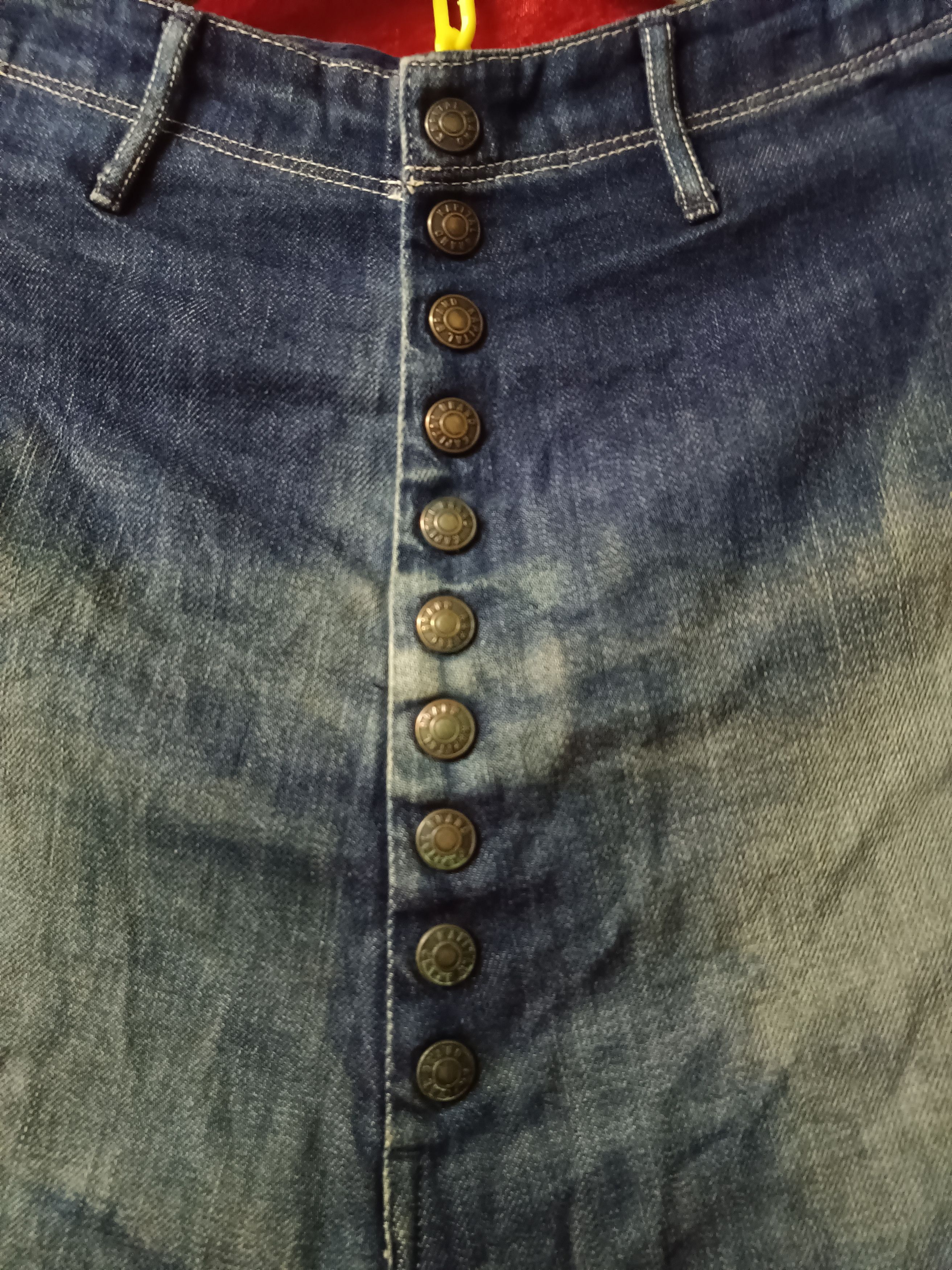 Kapital Kountry Clown Denim Pants Size US 31 - 9 Thumbnail