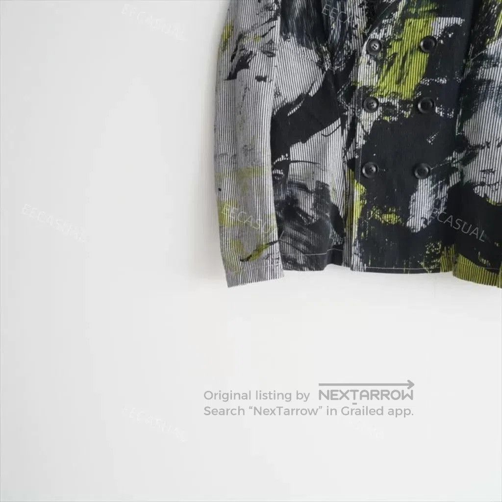 Y's Abstract Print Jacket by Y's Yohji Yamamoto. Size US L / EU 52-54 / 3 - 5 Thumbnail