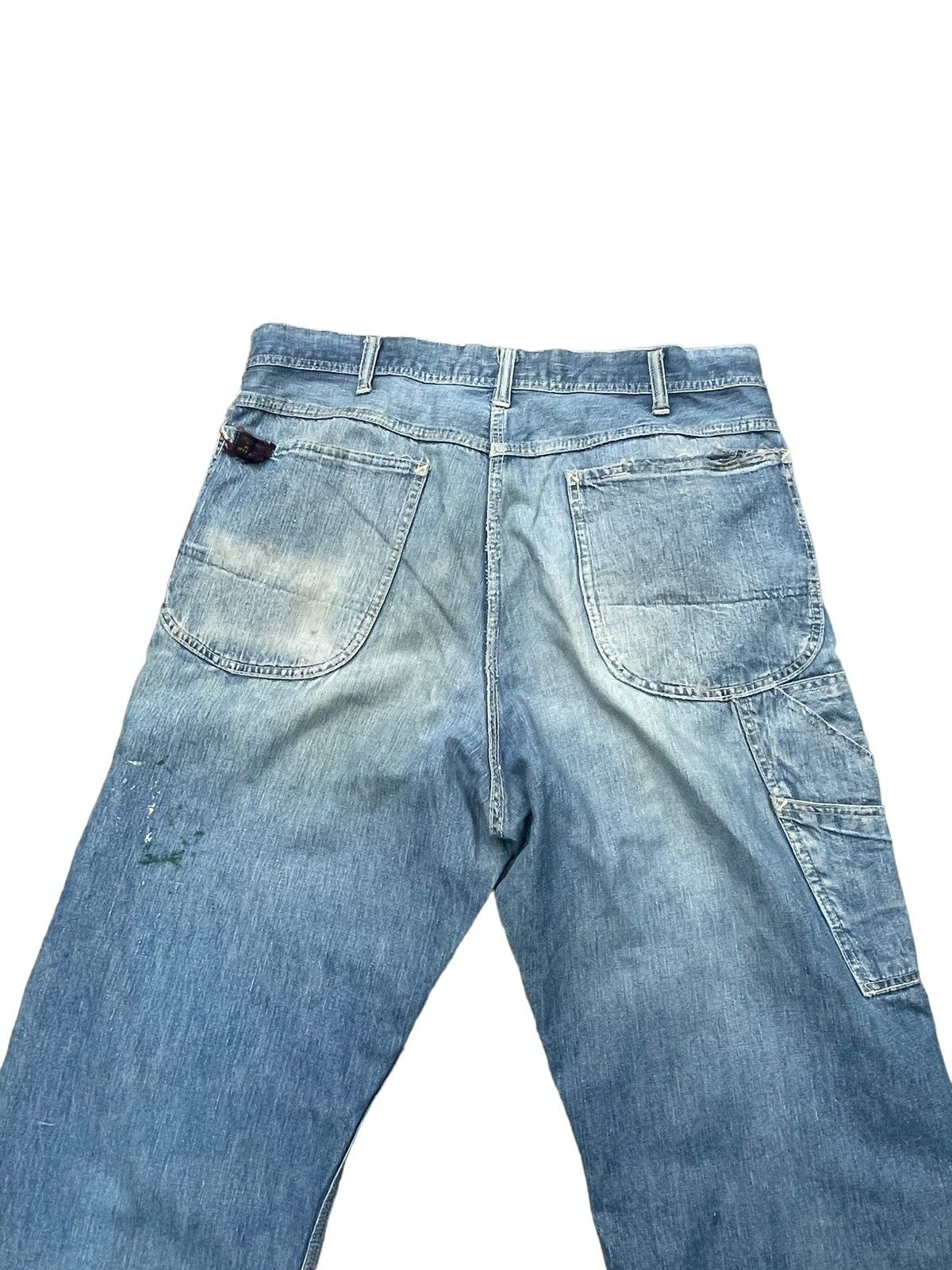 60年代　191z 60's Lee 191Z デニムペインターパンツ “真紺” - used&vintage box Hi