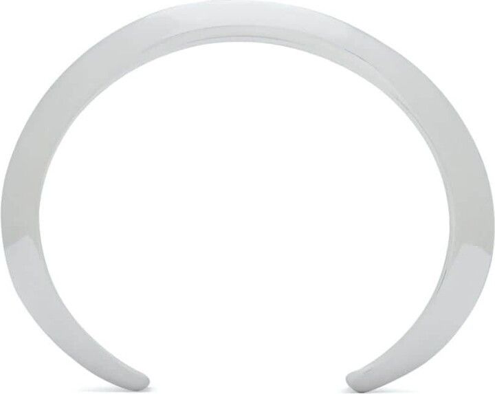 Saint Laurent Paris o1b1hav110525 752549 Size: M / Wavy Cuff Bracelet Metal Size ONE SIZE - 4 Thumbnail