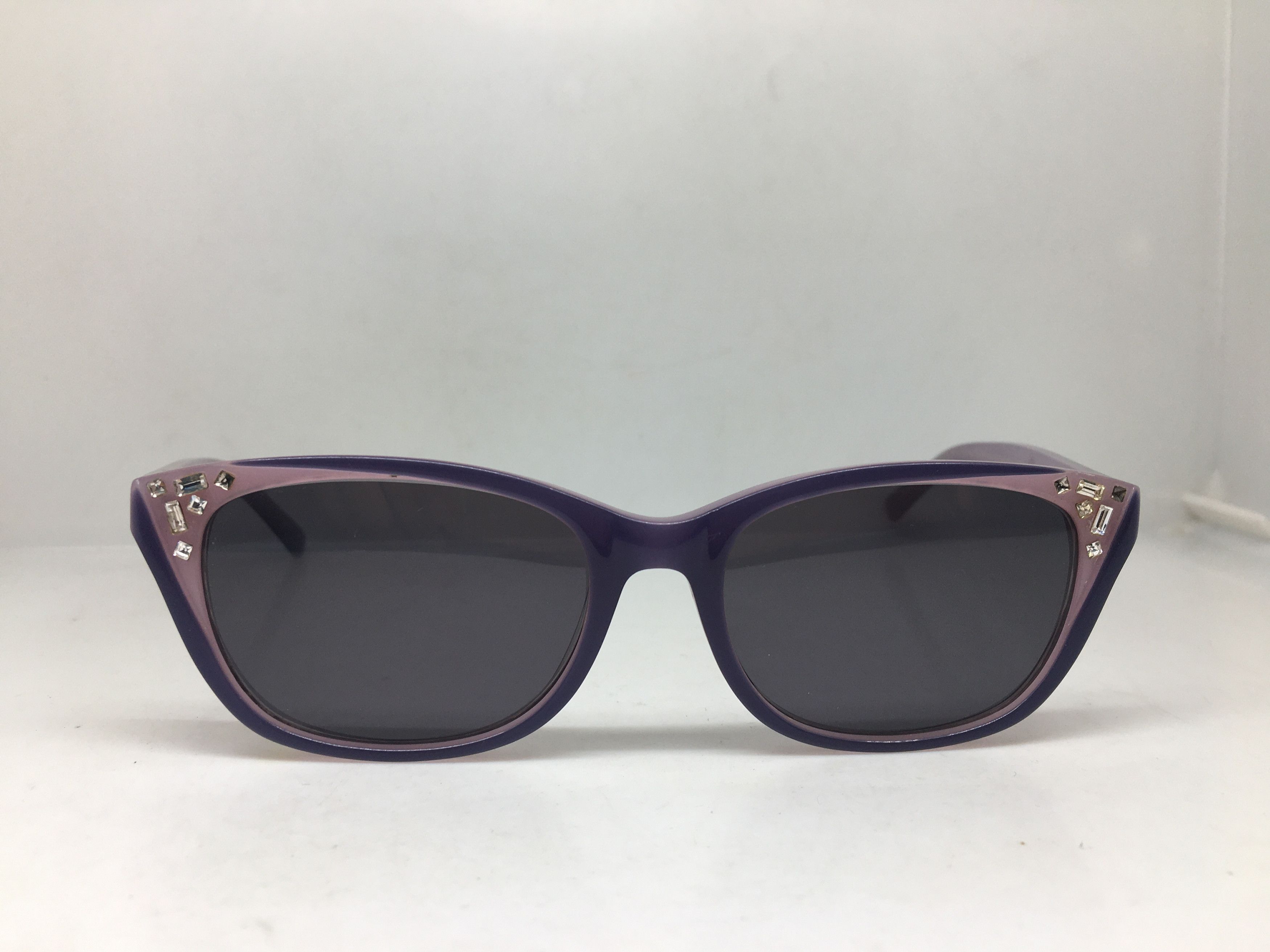 Other Purple Pink Acetate Cat Eye Diva Sunglasses Frame Size ONE SIZE - 1 Thumbnail