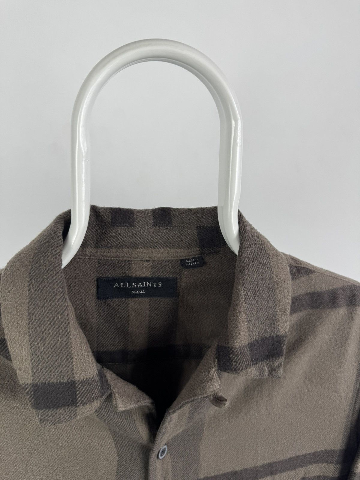 Allsaints All Saints Anchorage LS Plaid Long Sleeve Shirt Size US S / EU 44-46 / 1 - 3 Thumbnail
