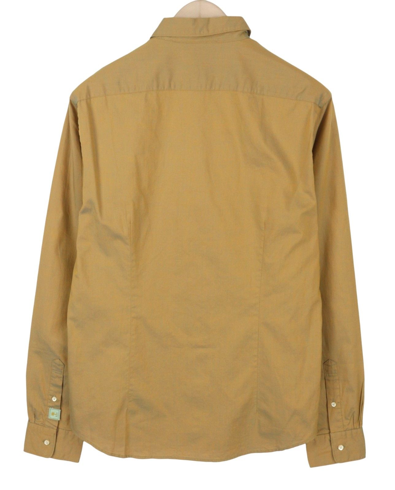 Scotch & Soda M Brown Holographic Button-Up Shirt 89045 Size US M / EU 48-50 / 2 - 4 Thumbnail