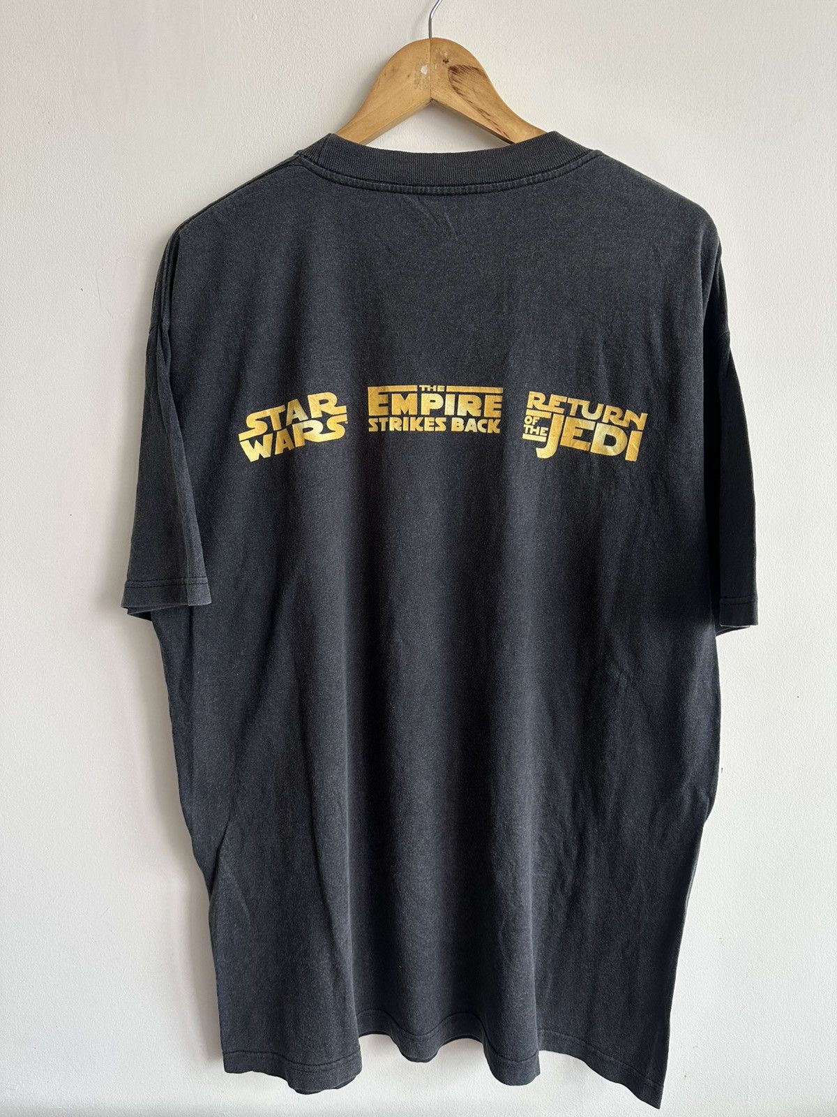 Vintage Vintage 90’s Starwars The Trilogy Limited Edition USA MOVIE Size US XL / EU 56 / 4 - 2 Thumbnail