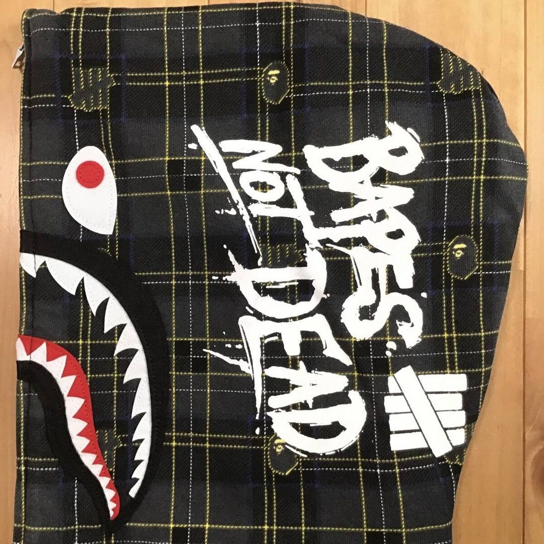 Bape × Undefeated BAPE × Undefeated Check Shark Full Zip Hoodie a bathing ape Size US S / EU 44-46 / 1 - 6 Thumbnail